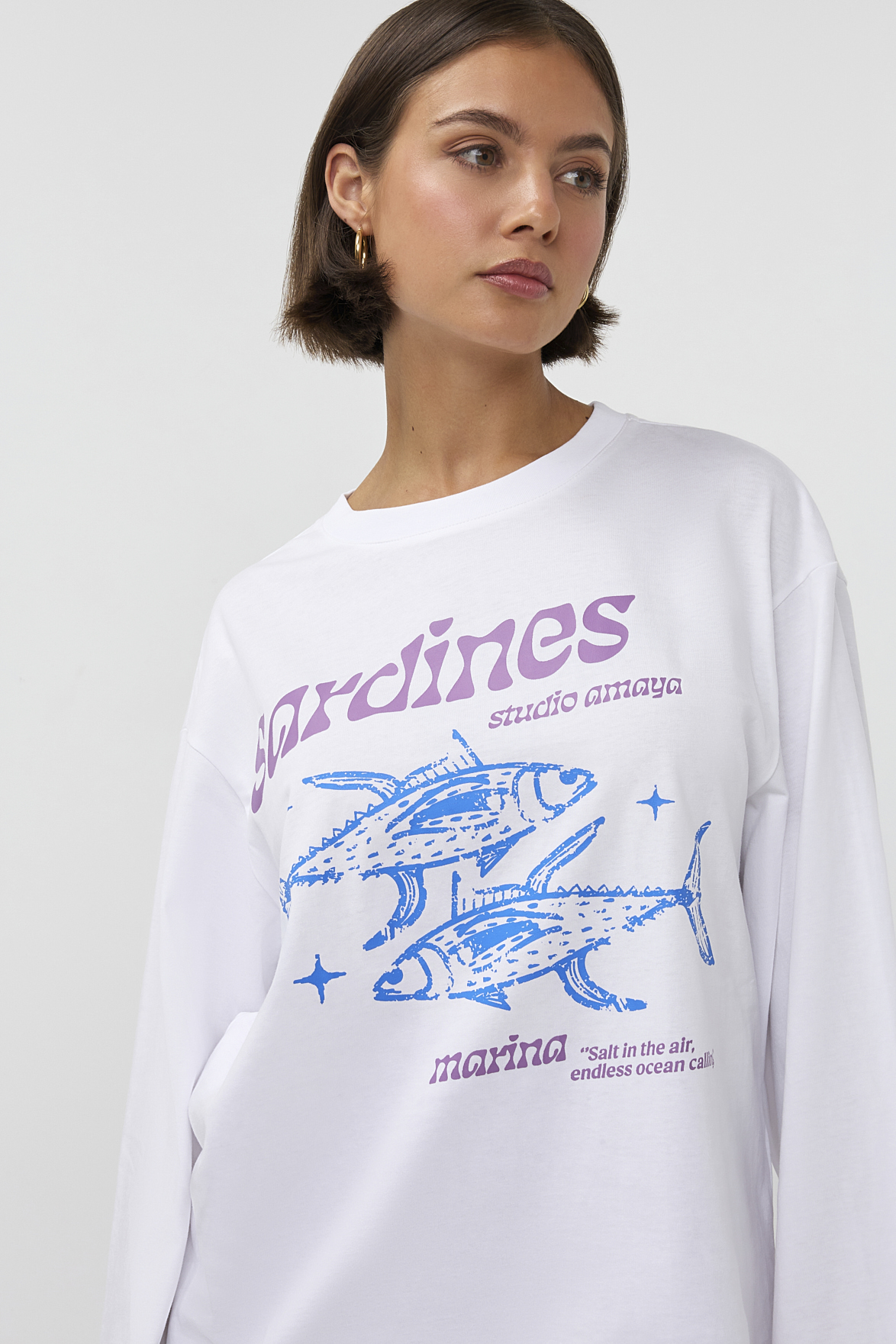 Studio Amaya Dames T-shirt Beige 1