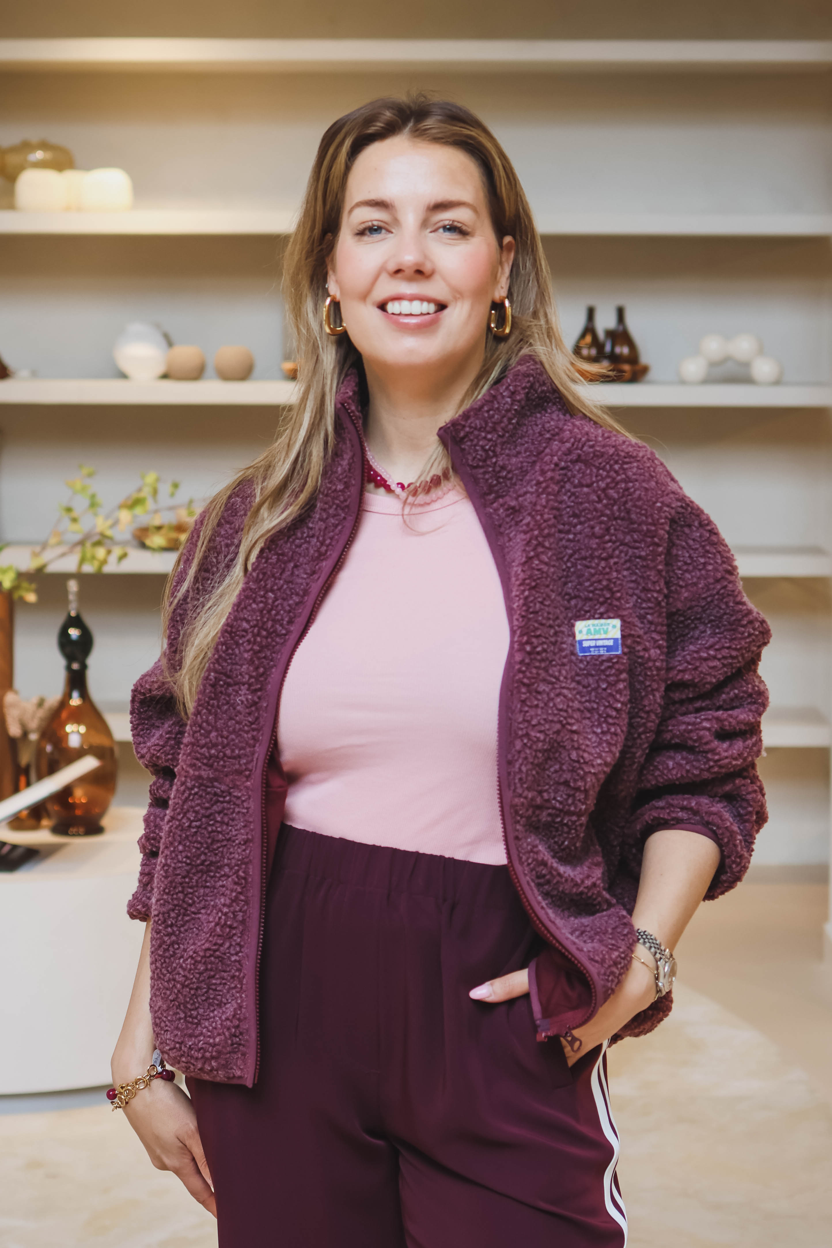 AmericanVintage Dames Vest Rood 1