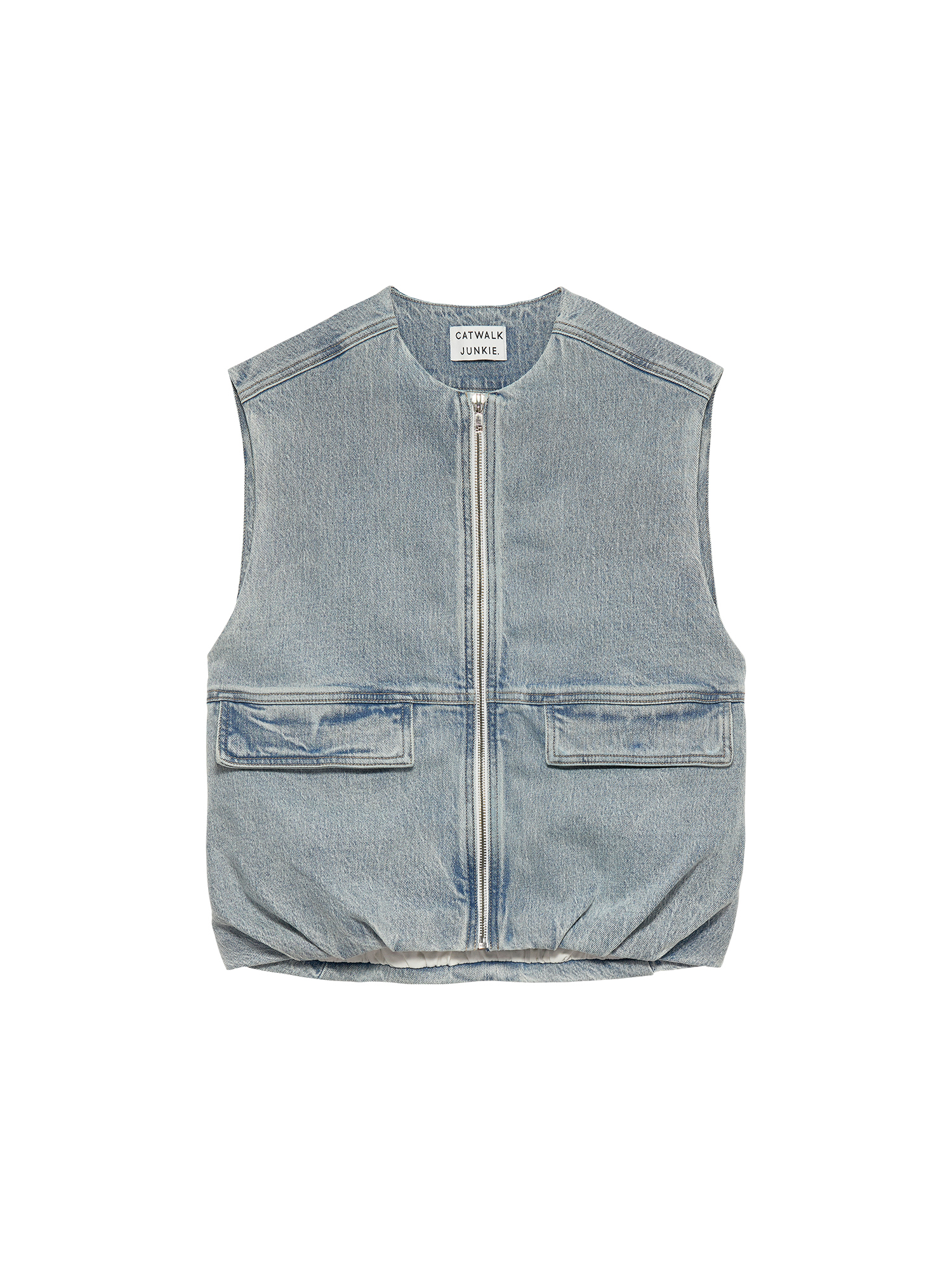 Catwalk Junkie Dames Gilet Blauw 1