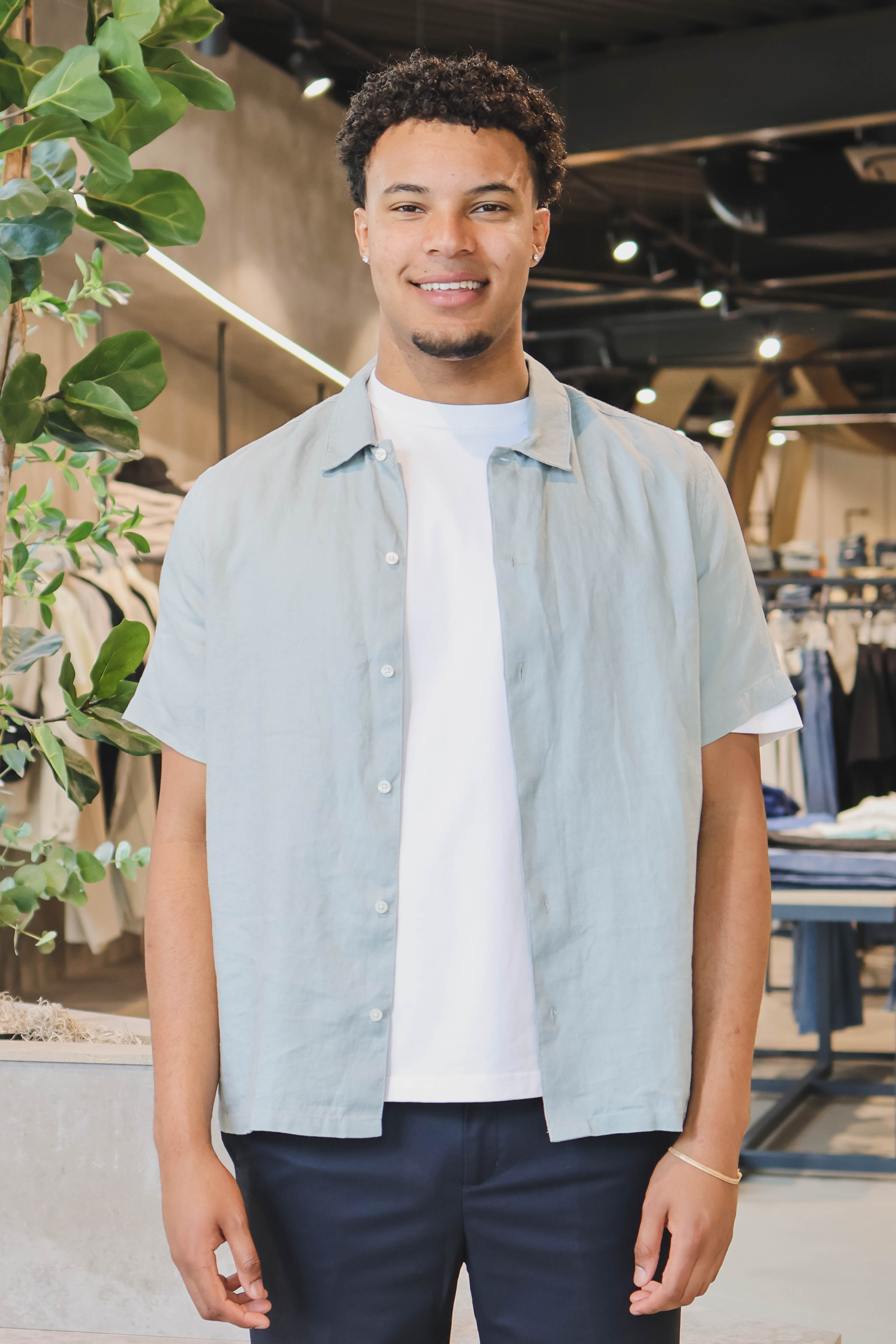 Samsoe&Samsoe Heren Overshirt Groen 1