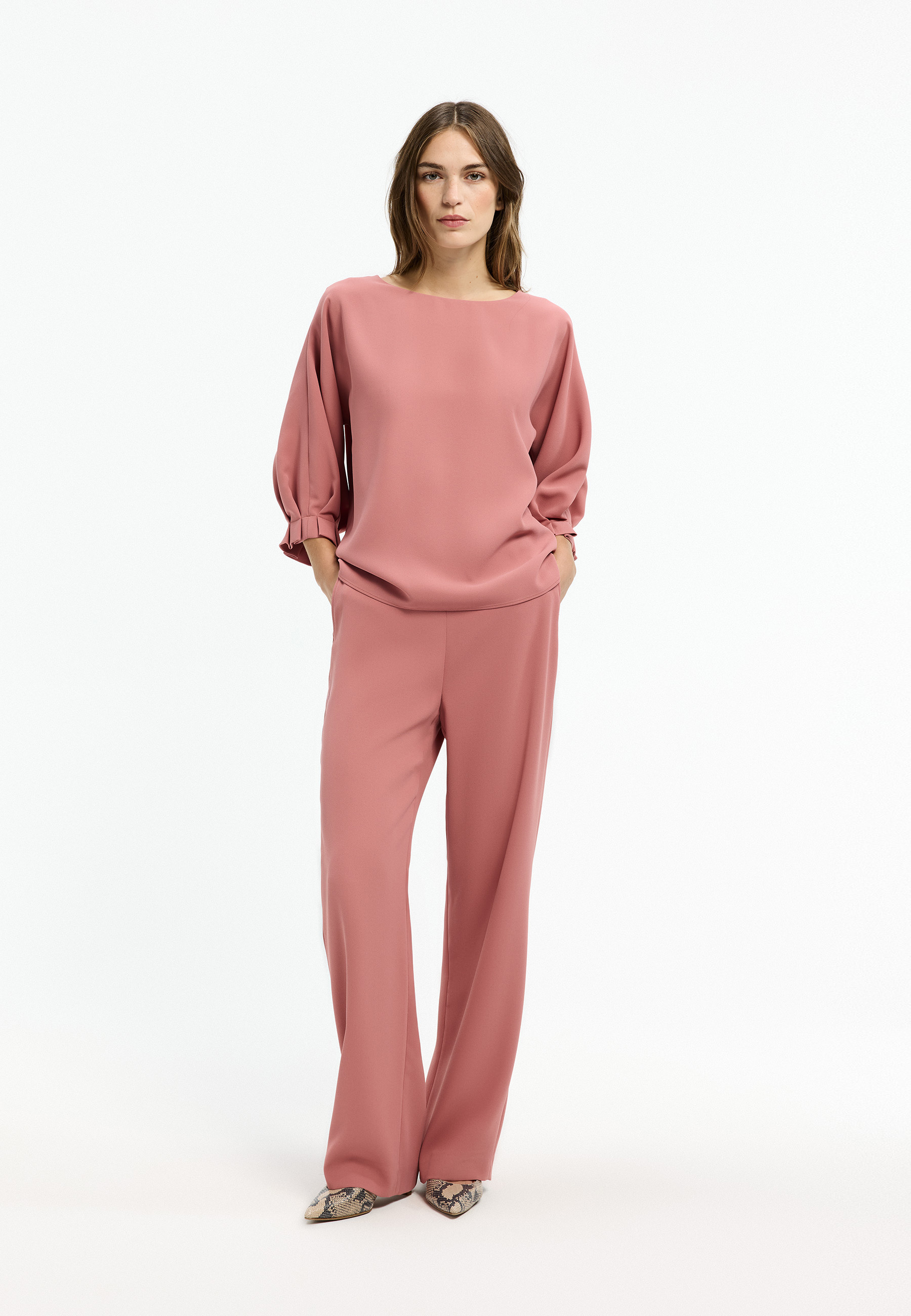 Xandres Dames Blouse Roze 5