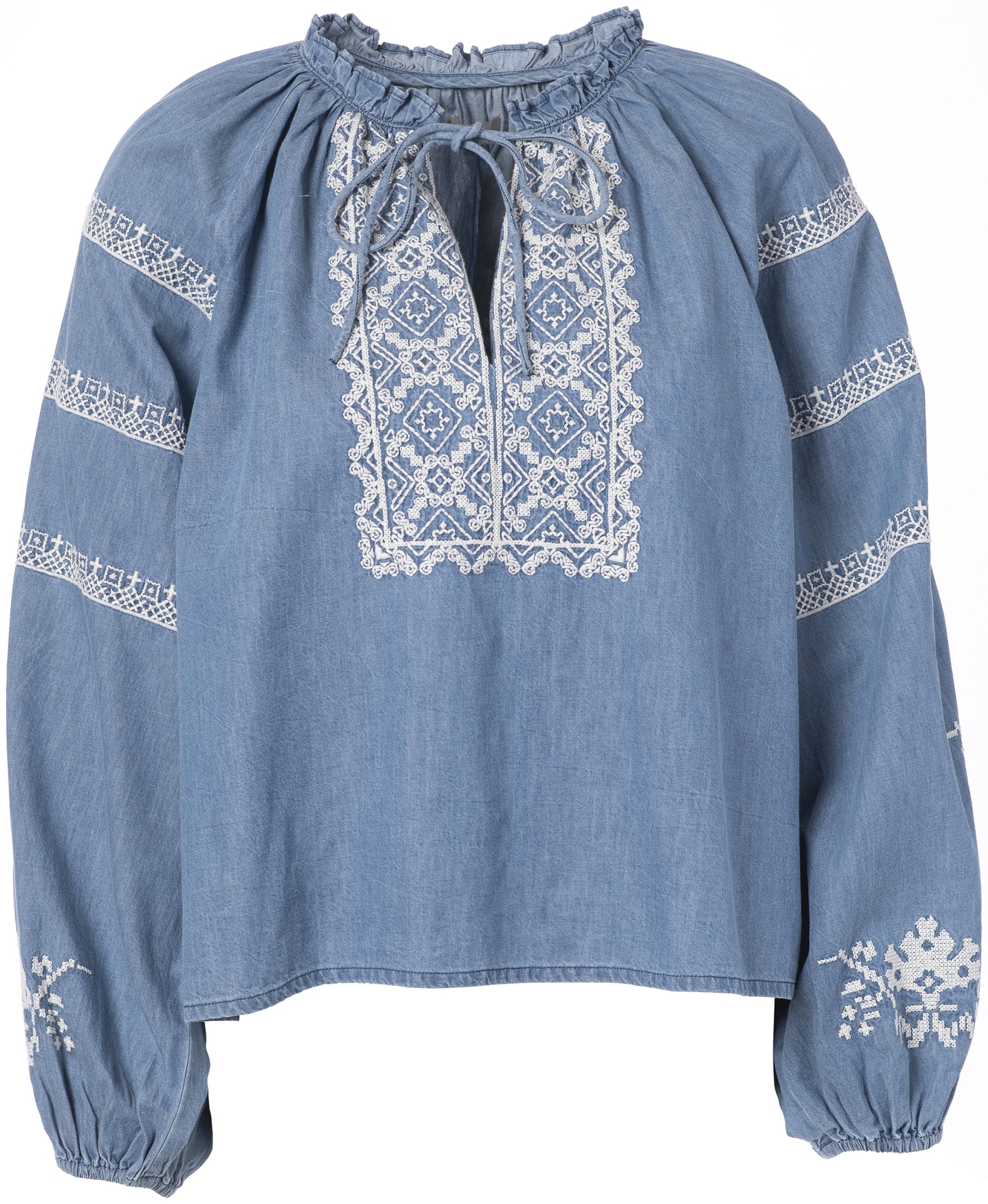 JC Sophie Dames Blouse Blauw 1