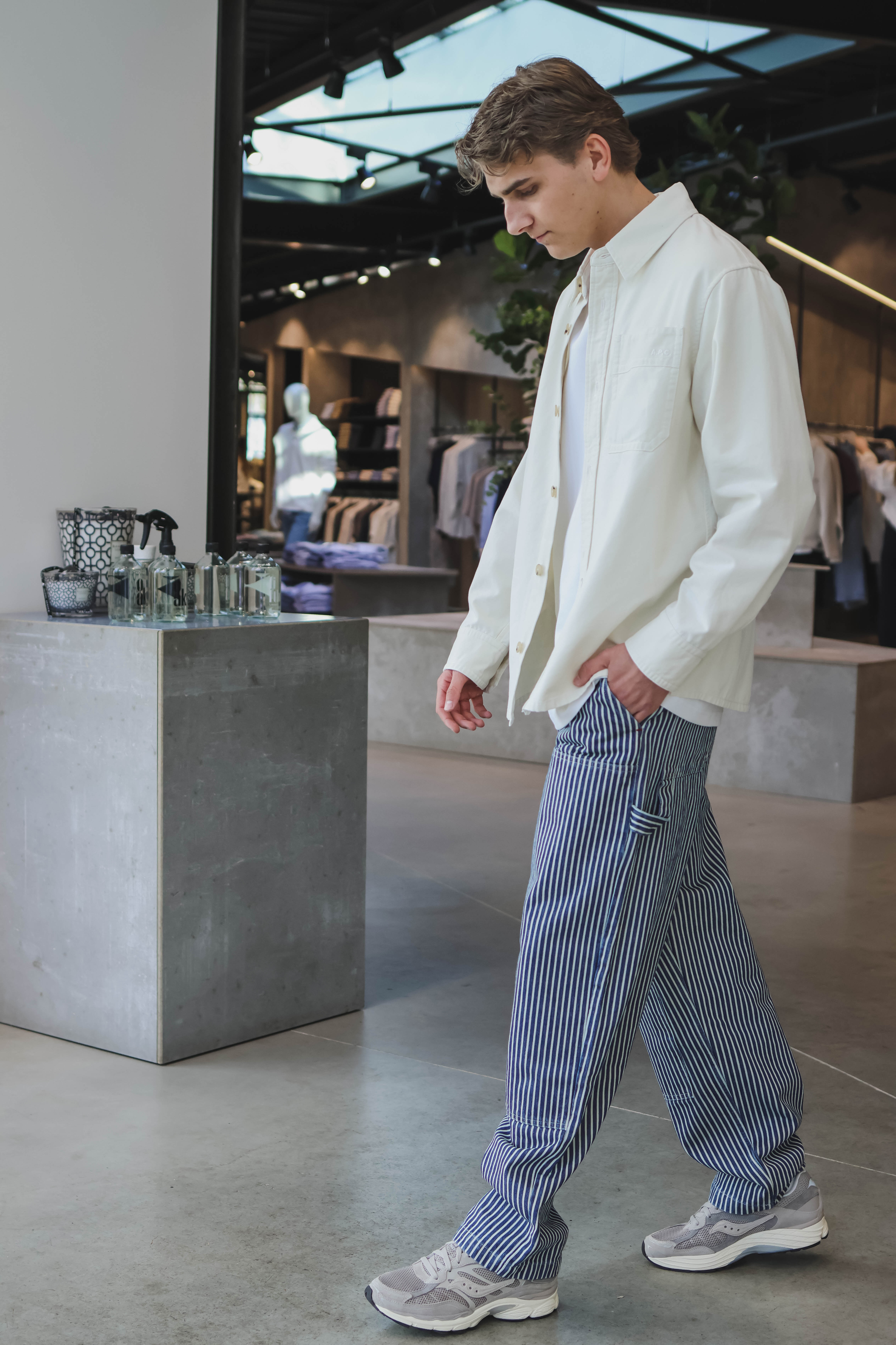 A.P.C. Heren Overshirt Wit 2