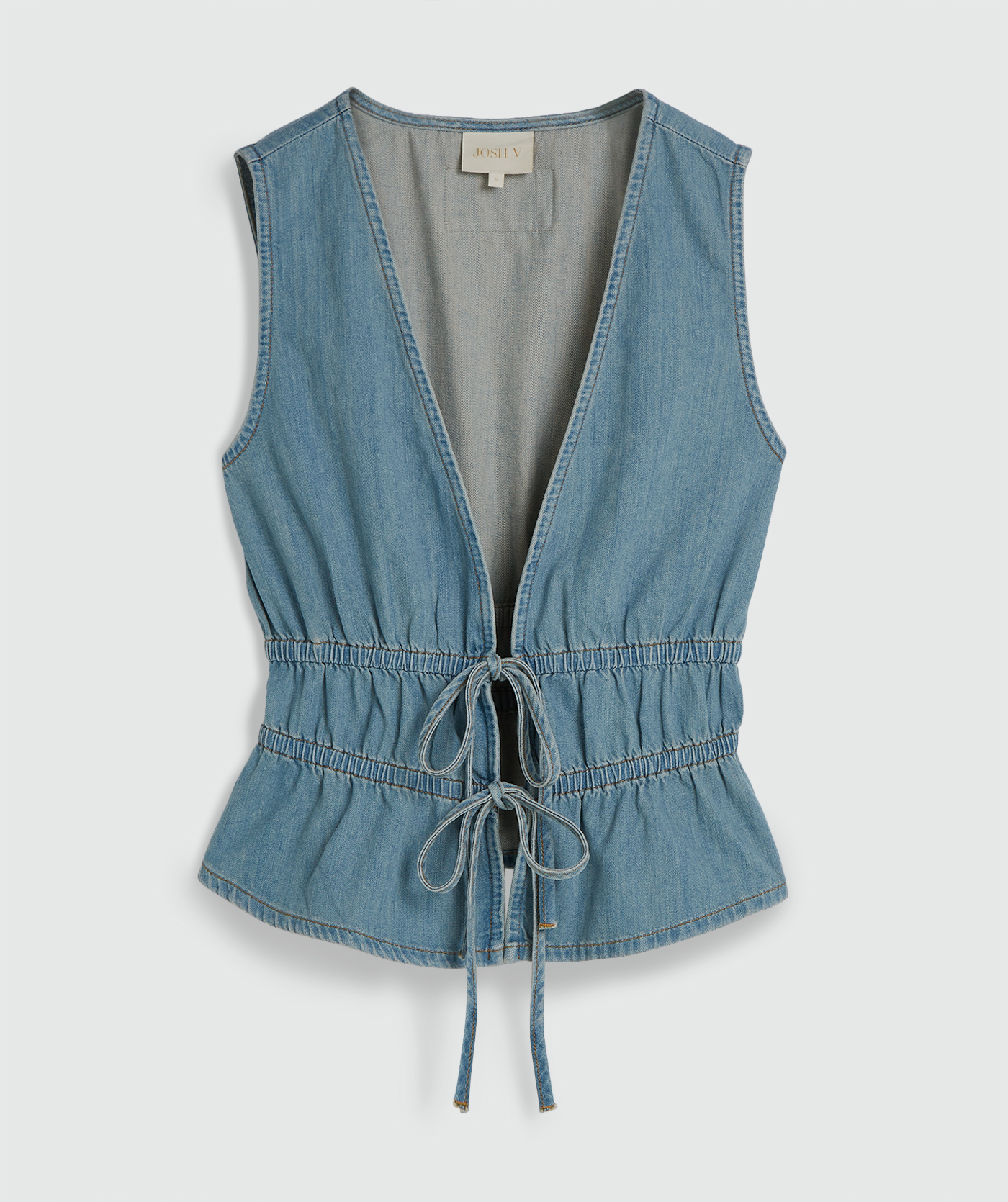 JOSH V Dames Gilet Blauw 1