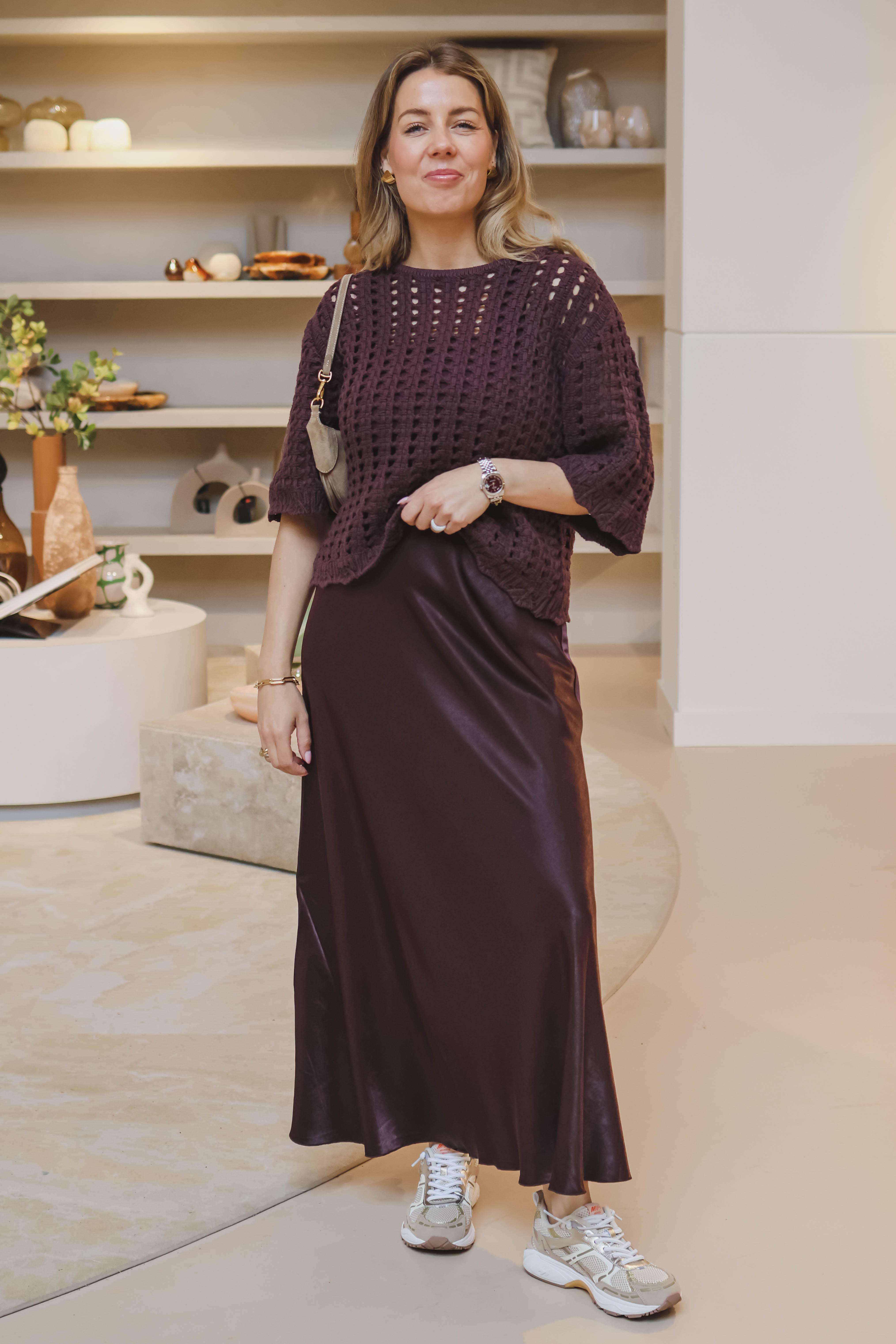 Msch Copenhagen Dames Rok Bruin 2