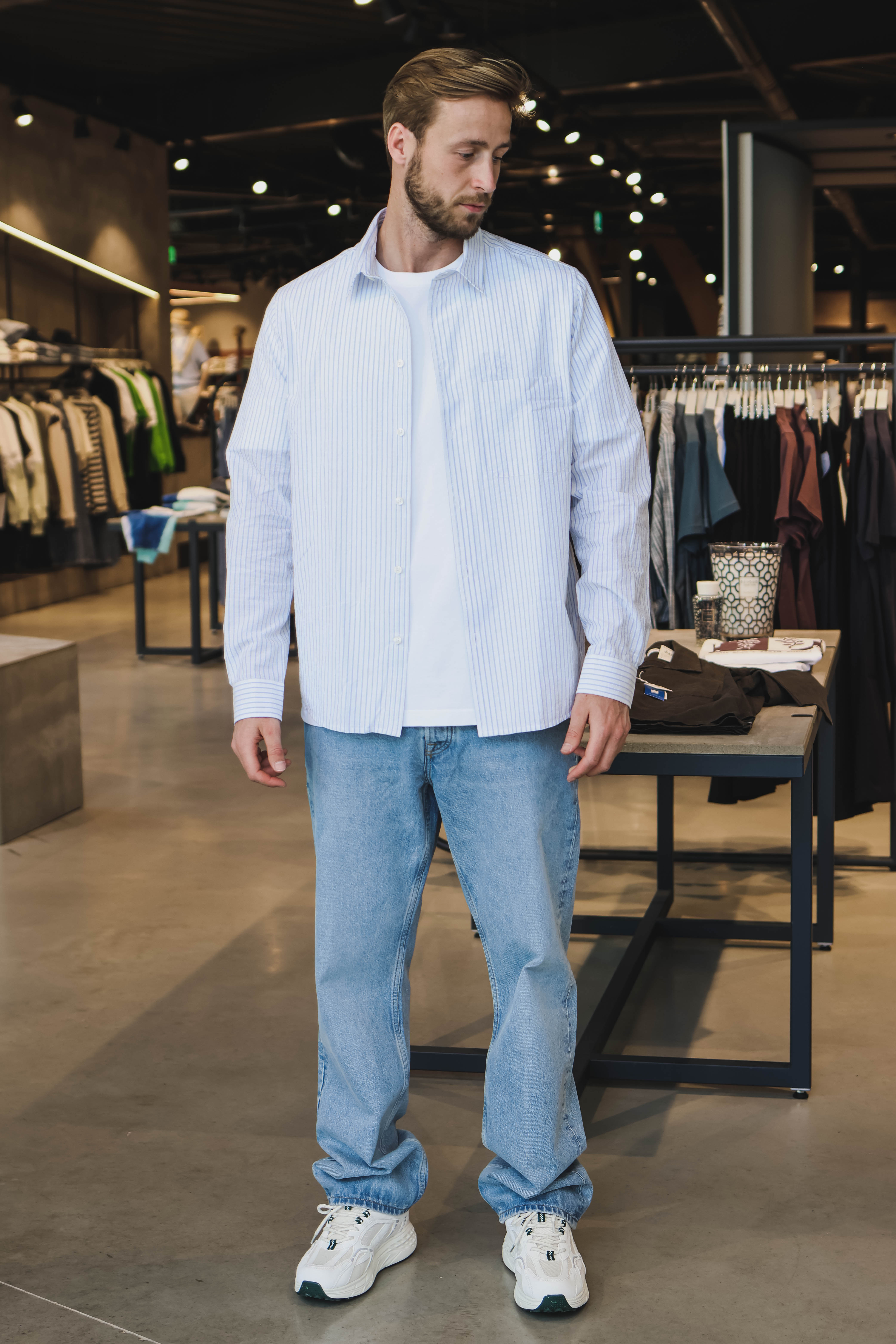 Samsoe&Samsoe Heren Overhemd Lichtblauw 2