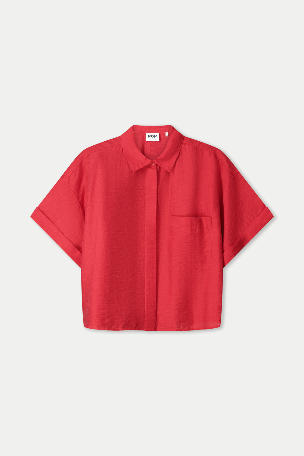 Pom Amsterdam Dames Blouse Rood 2