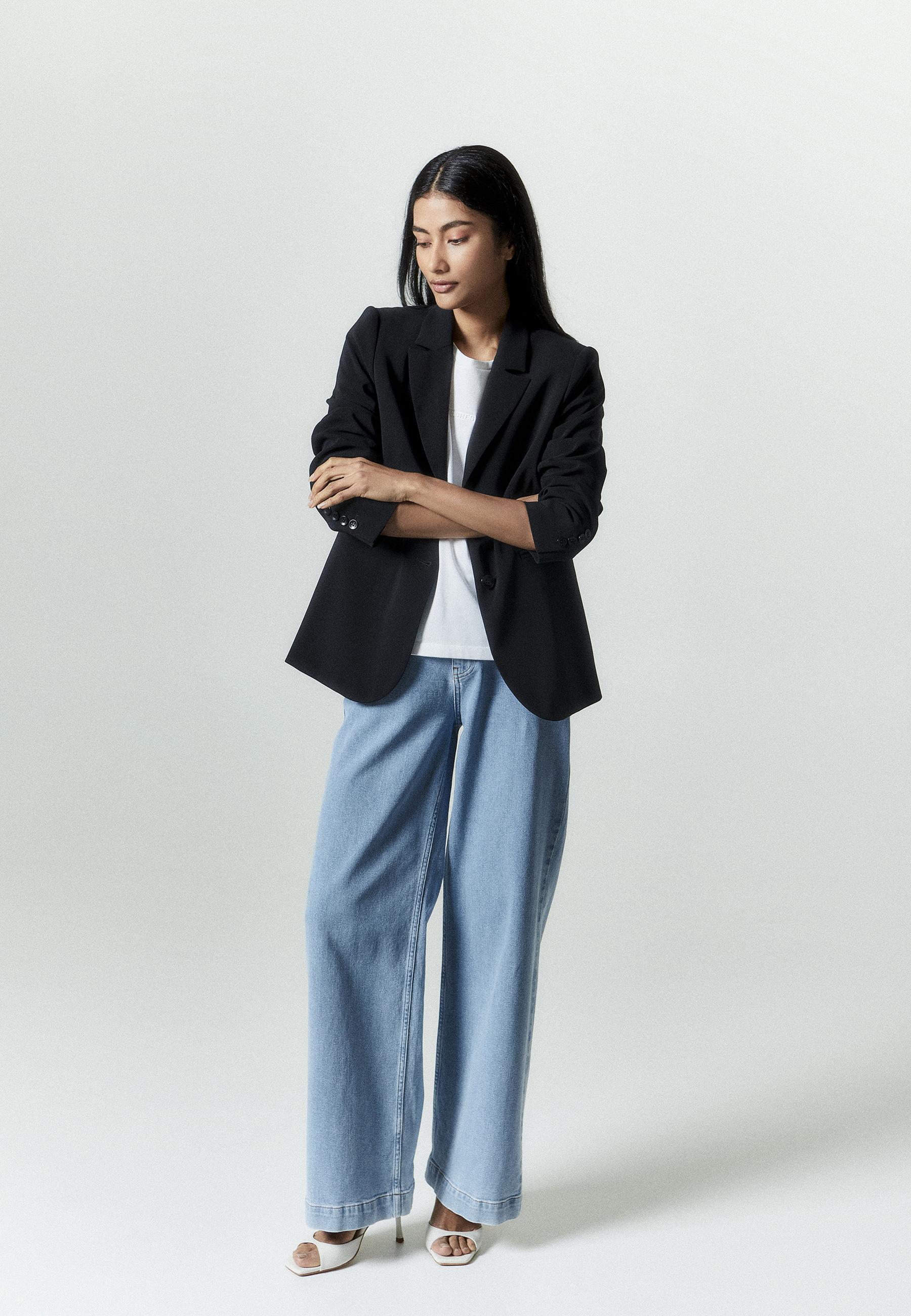 Xandres Dames Blazer Blauw 4
