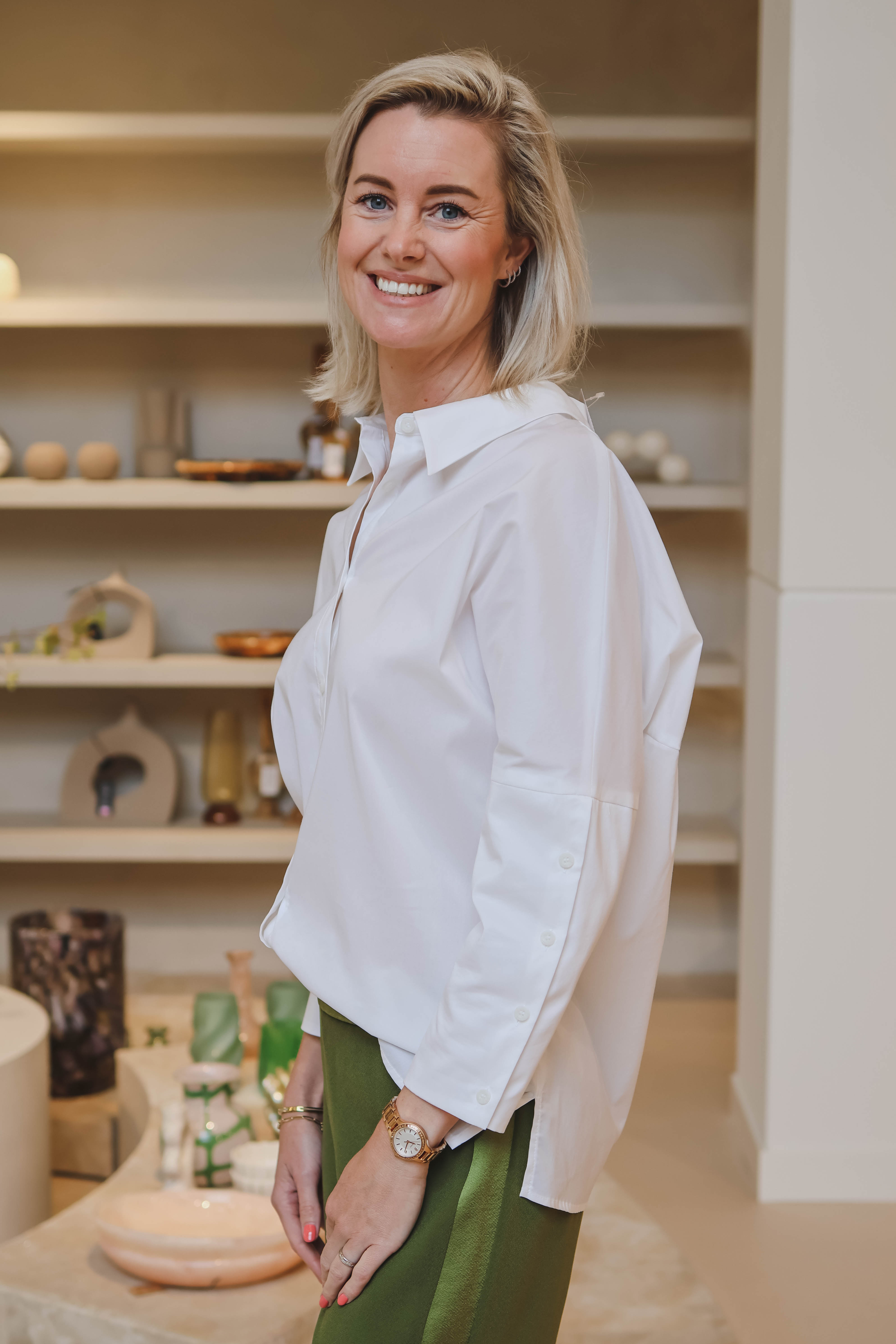 Xandres Dames Blouse Beige 1