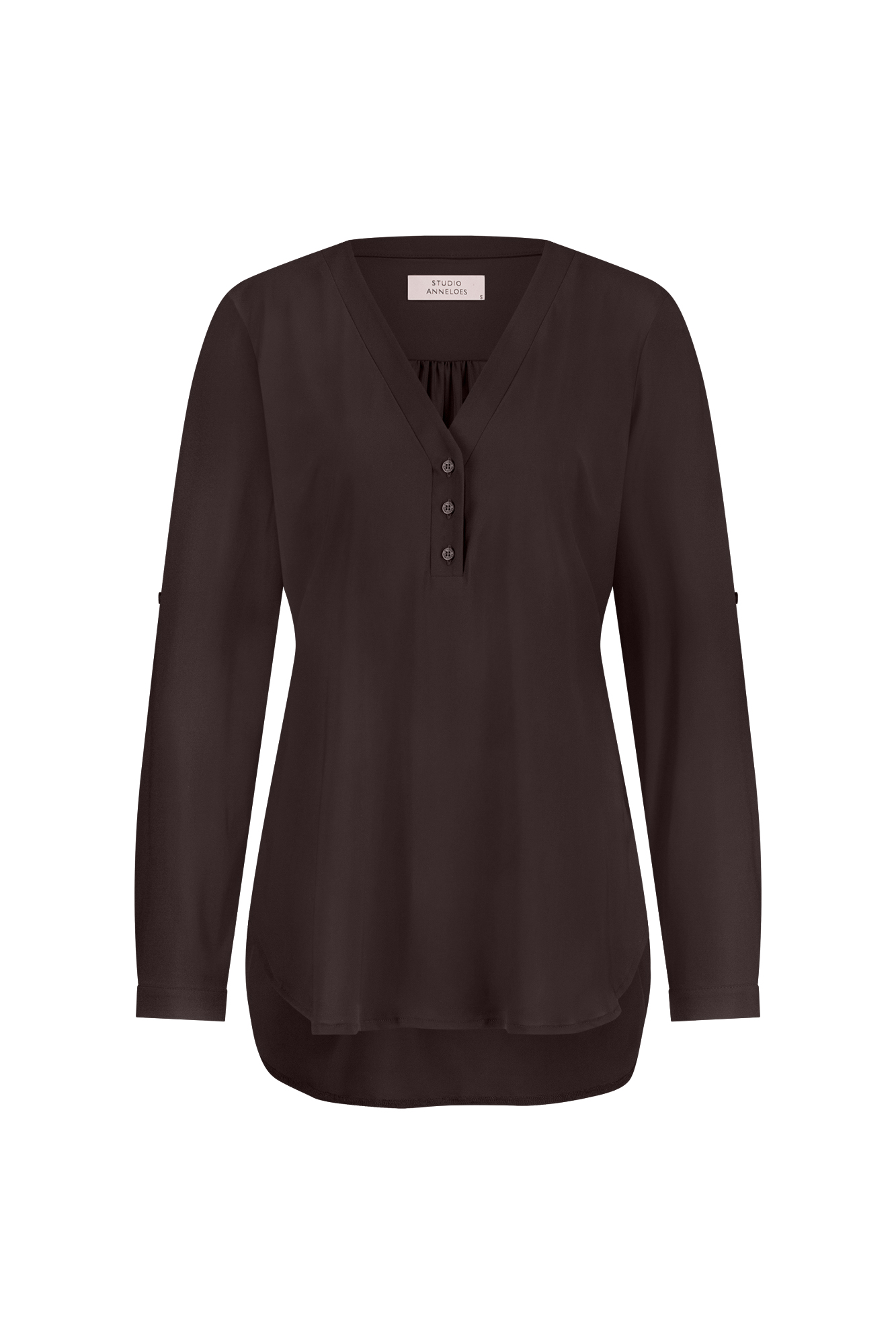 Studio Anneloes Dames Blouse Bruin 1