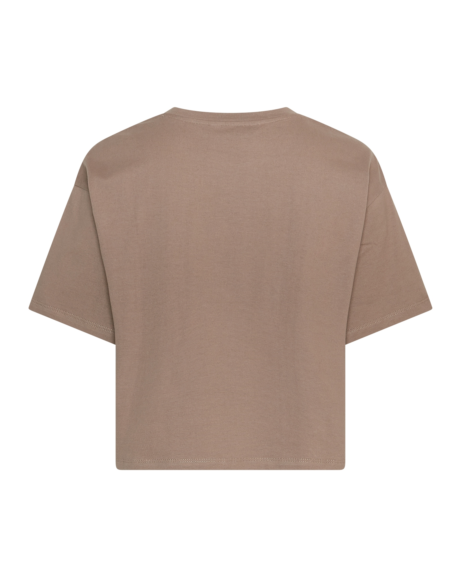 Msch Copenhagen Dames T-shirt Bruin 2