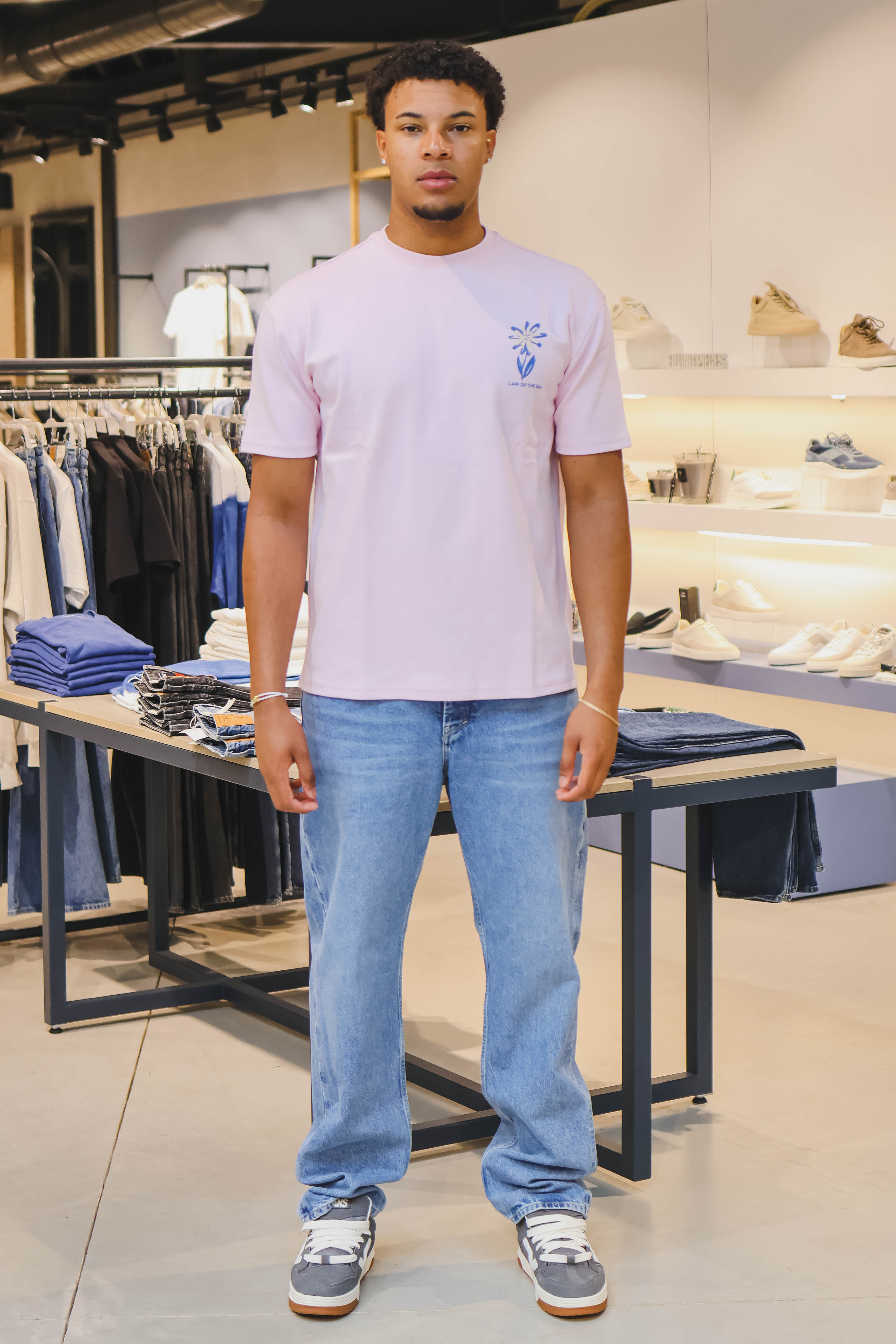 LAW OF THE SEA Heren T-shirt Rood 3