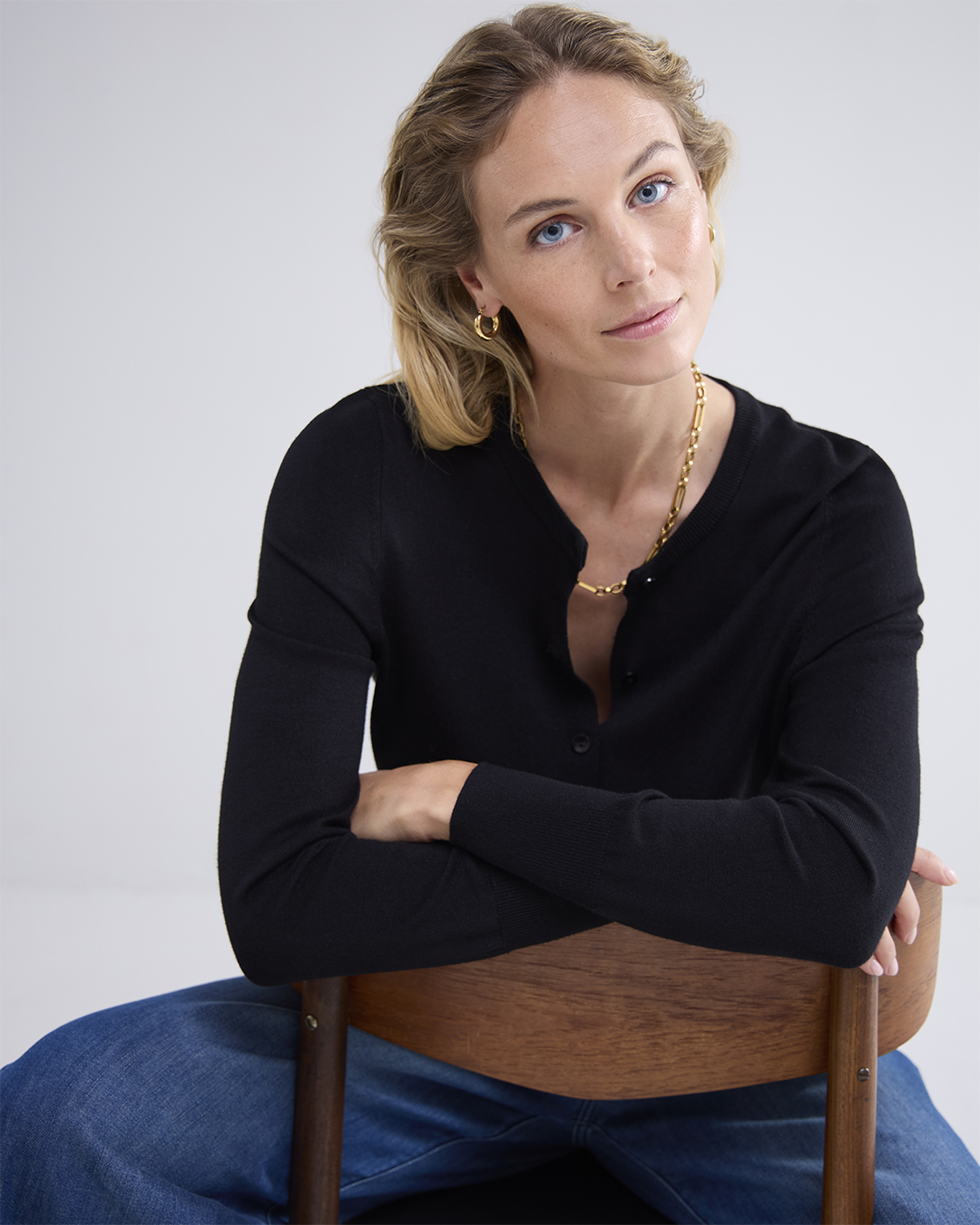 Summum Dames Vest Zwart 6