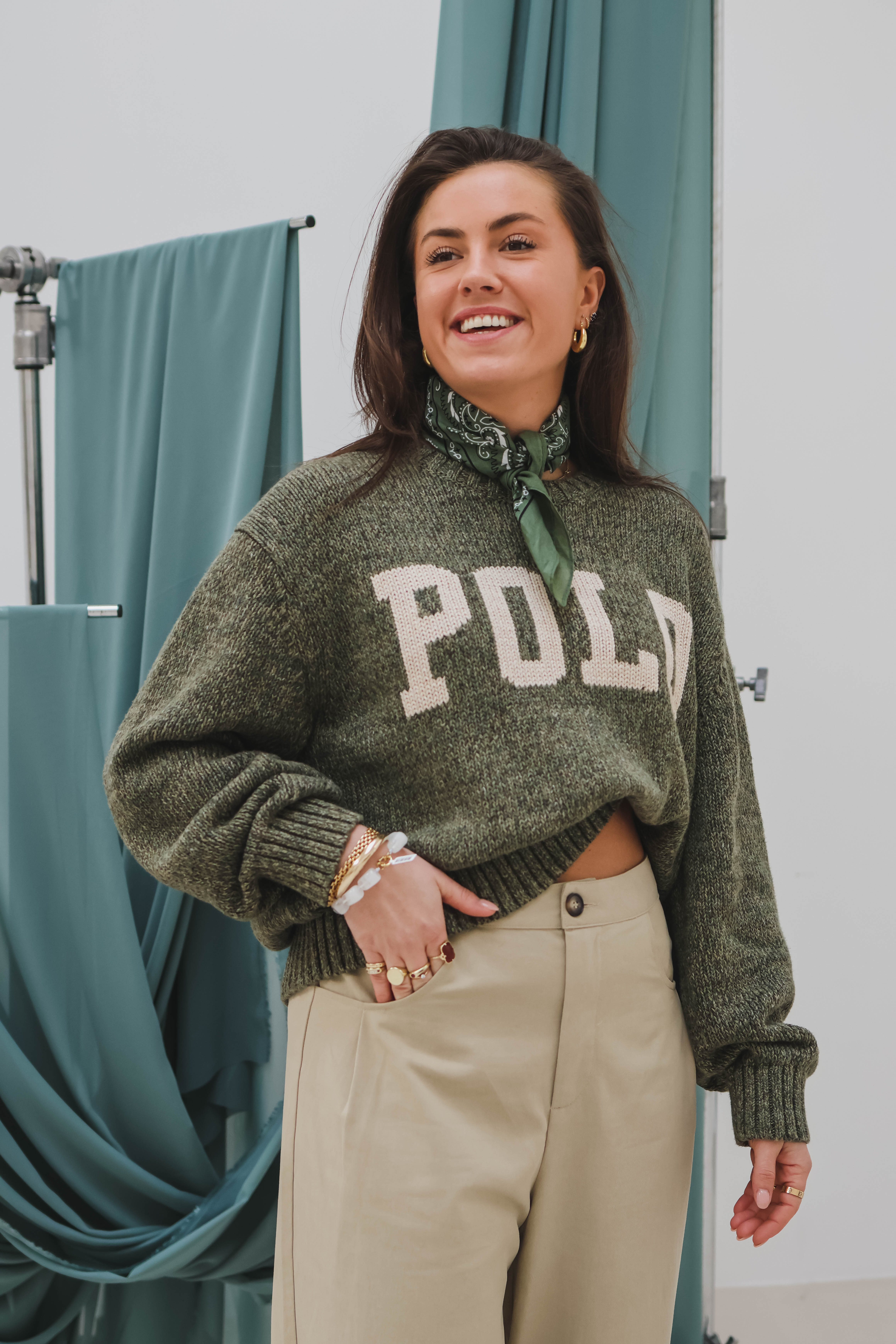 Ralph Lauren Dames Trui Groen 1