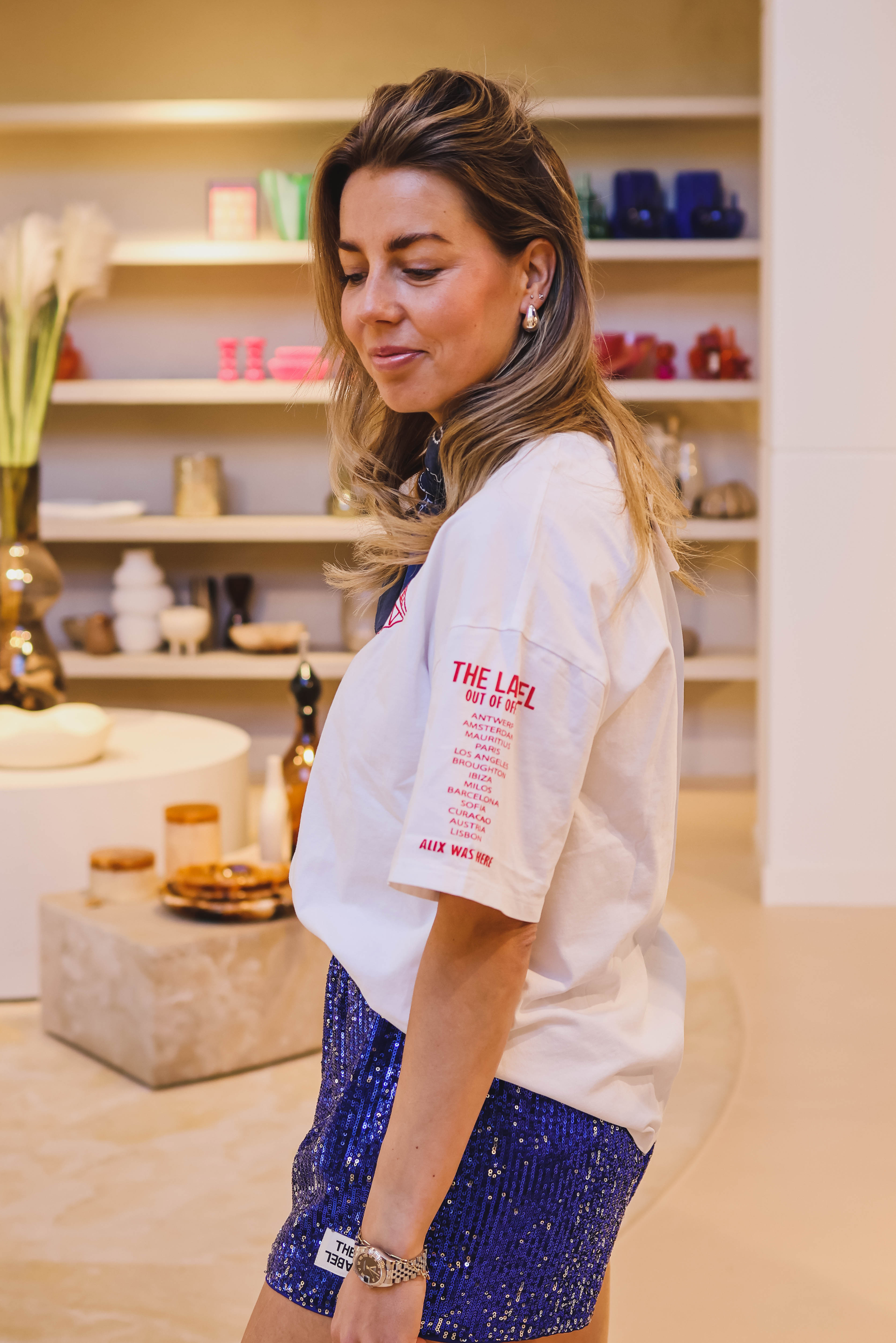 Alix Dames T-shirt Wit 2