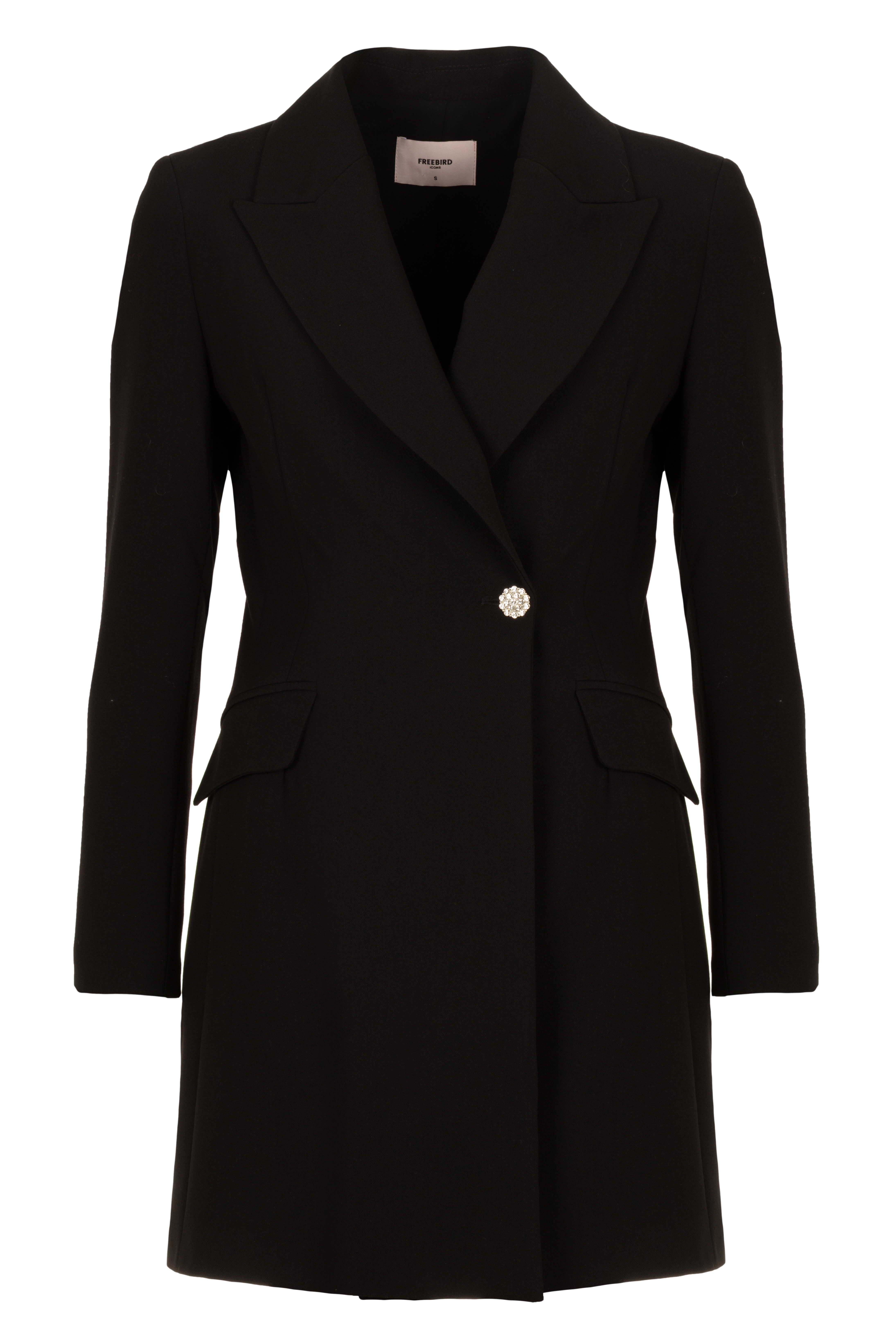 Freebird Dames Jurk Zwart 1