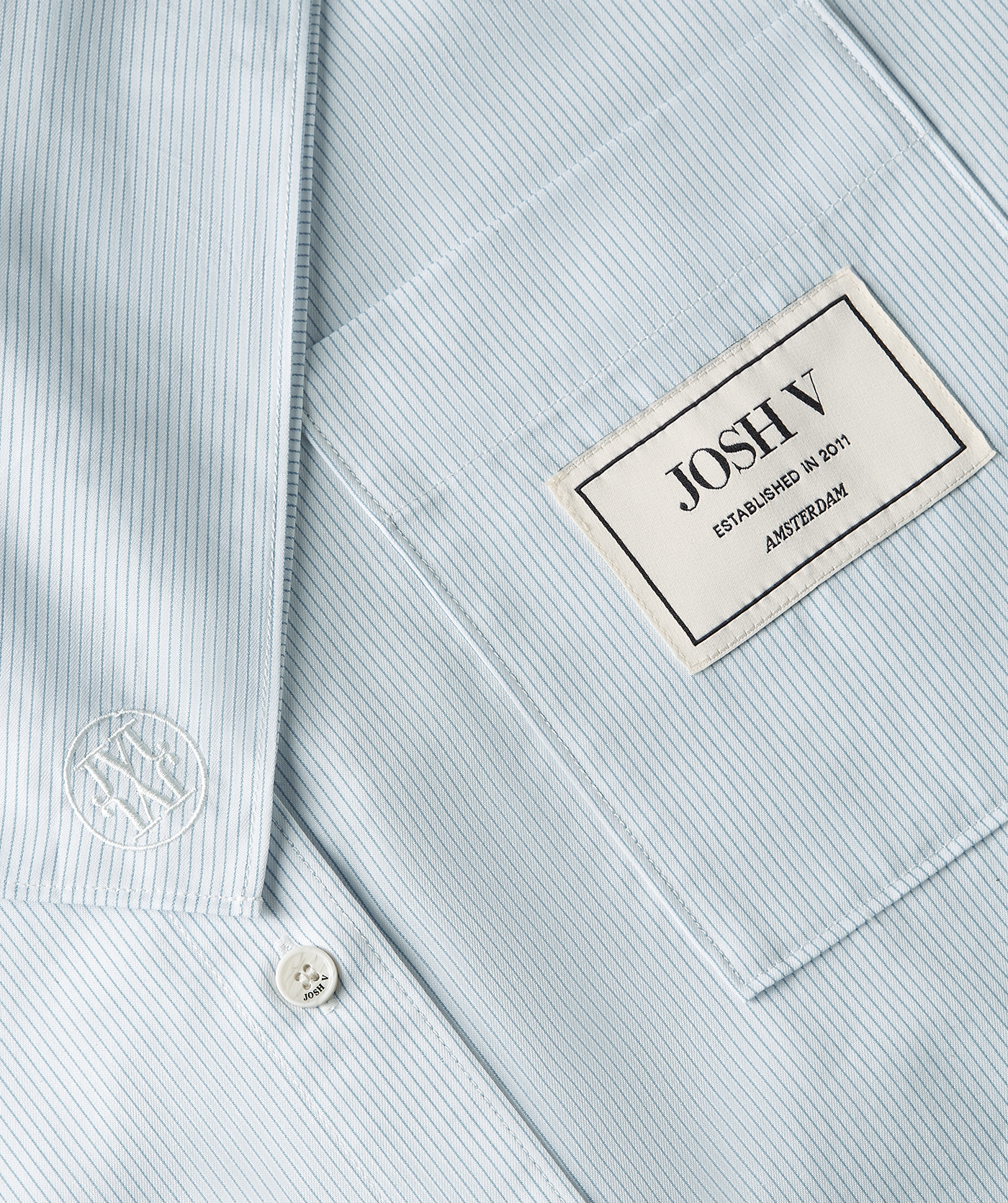 JOSH V Dames Blouse Blauw 2