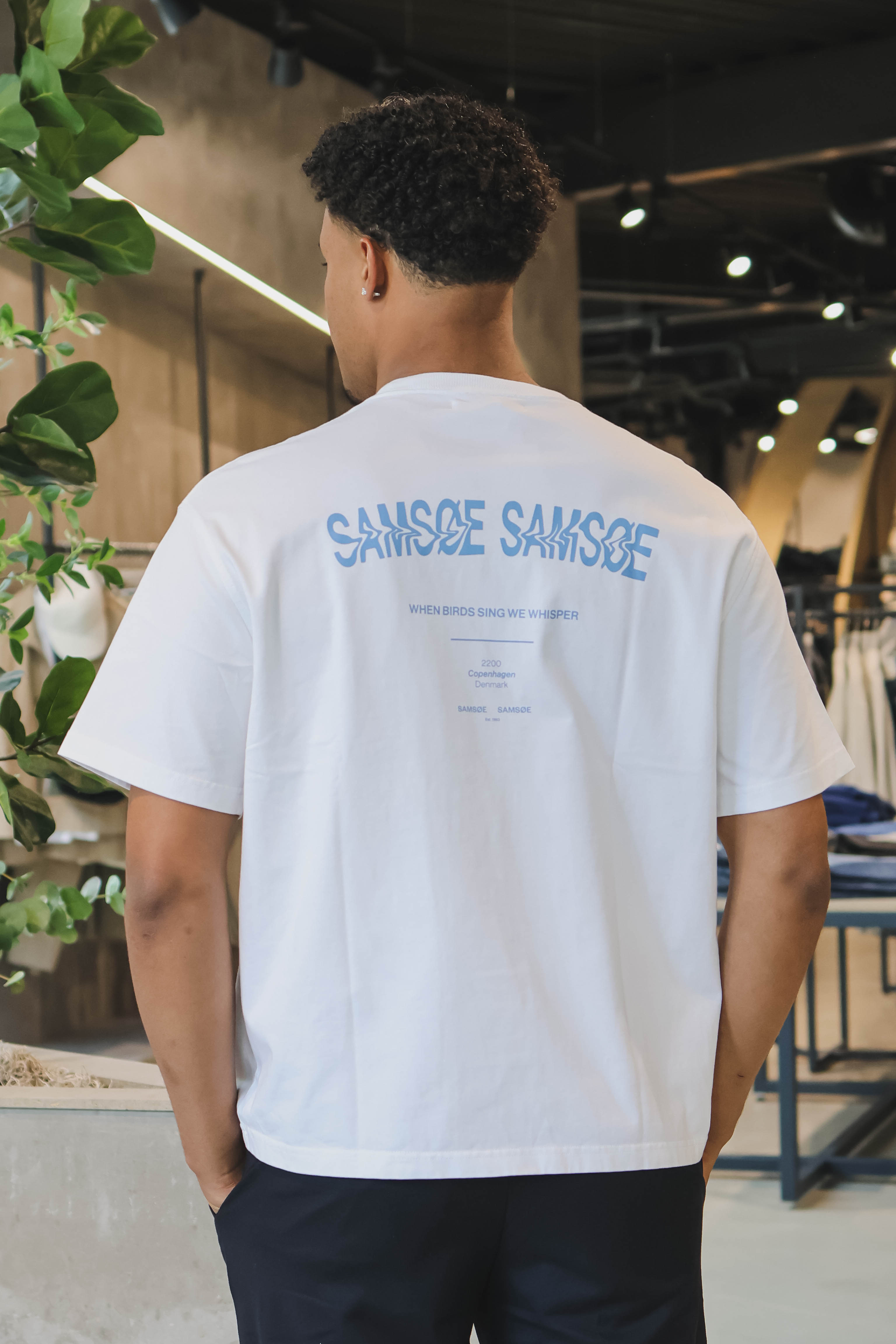 Samsoe&Samsoe Heren T-shirt Wit 1