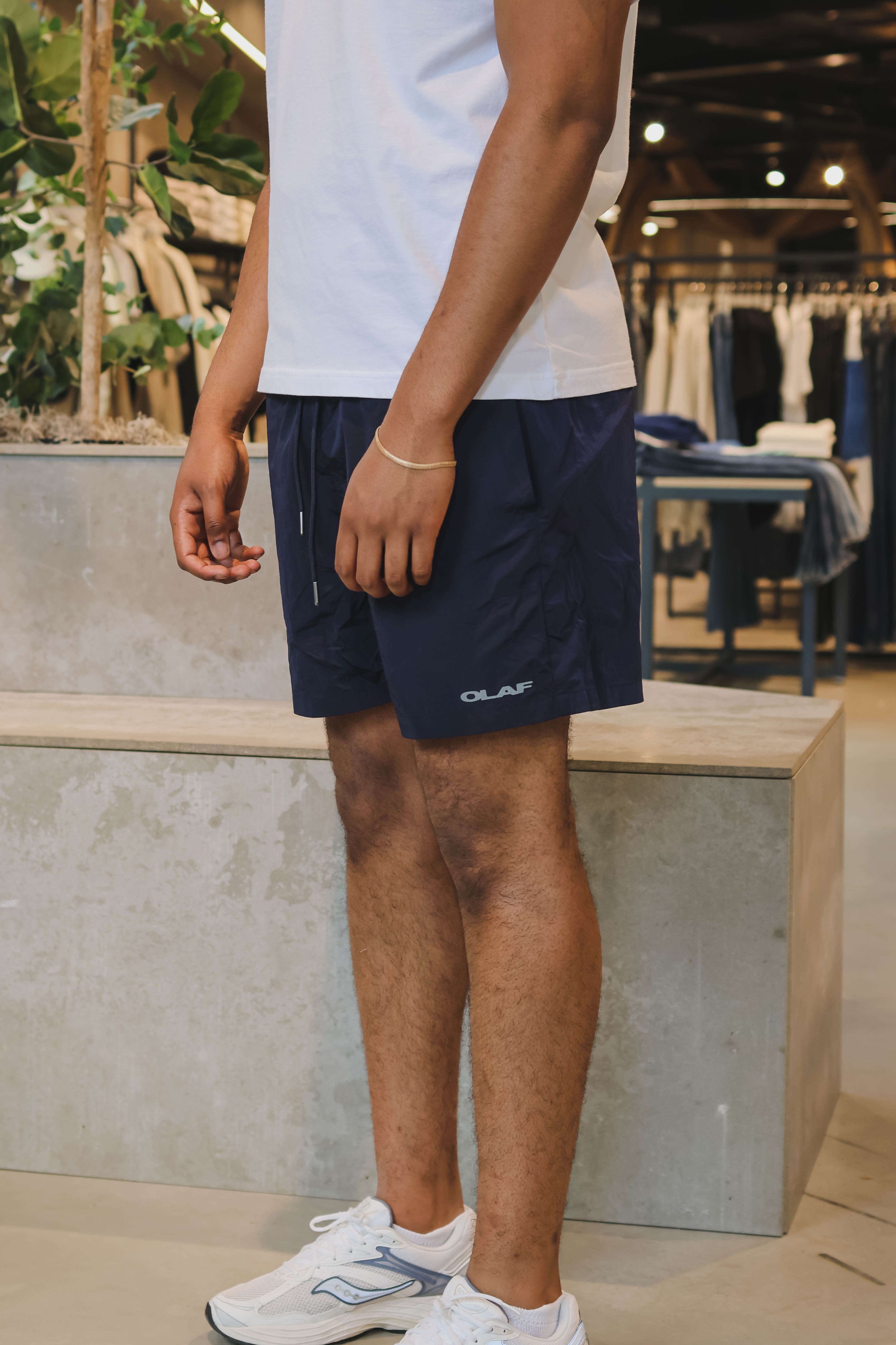 OLAF Heren Zwembroek Blauw 1