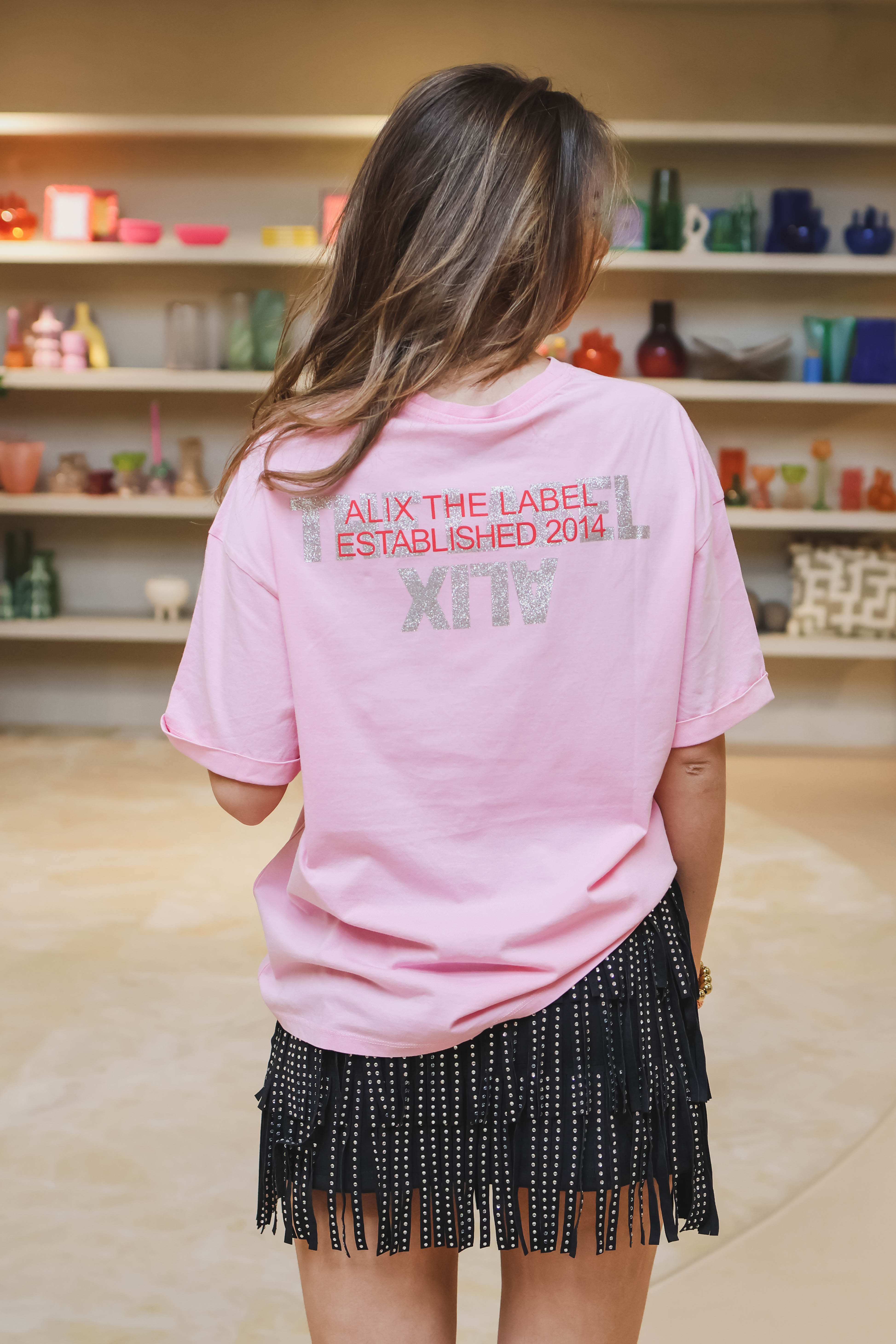 Alix Dames T-shirt Roze 2