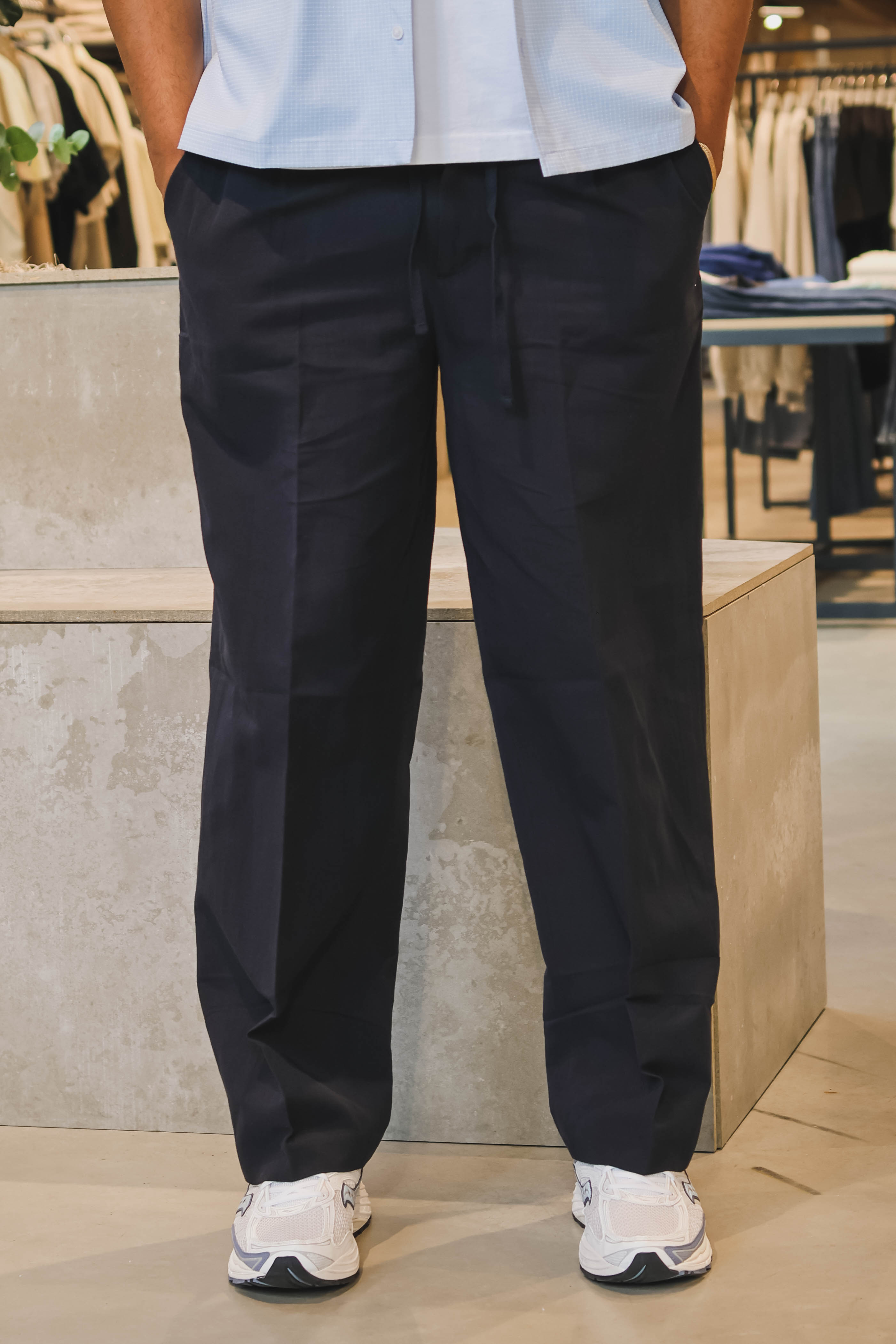 OLAF Heren Broek Blauw 1