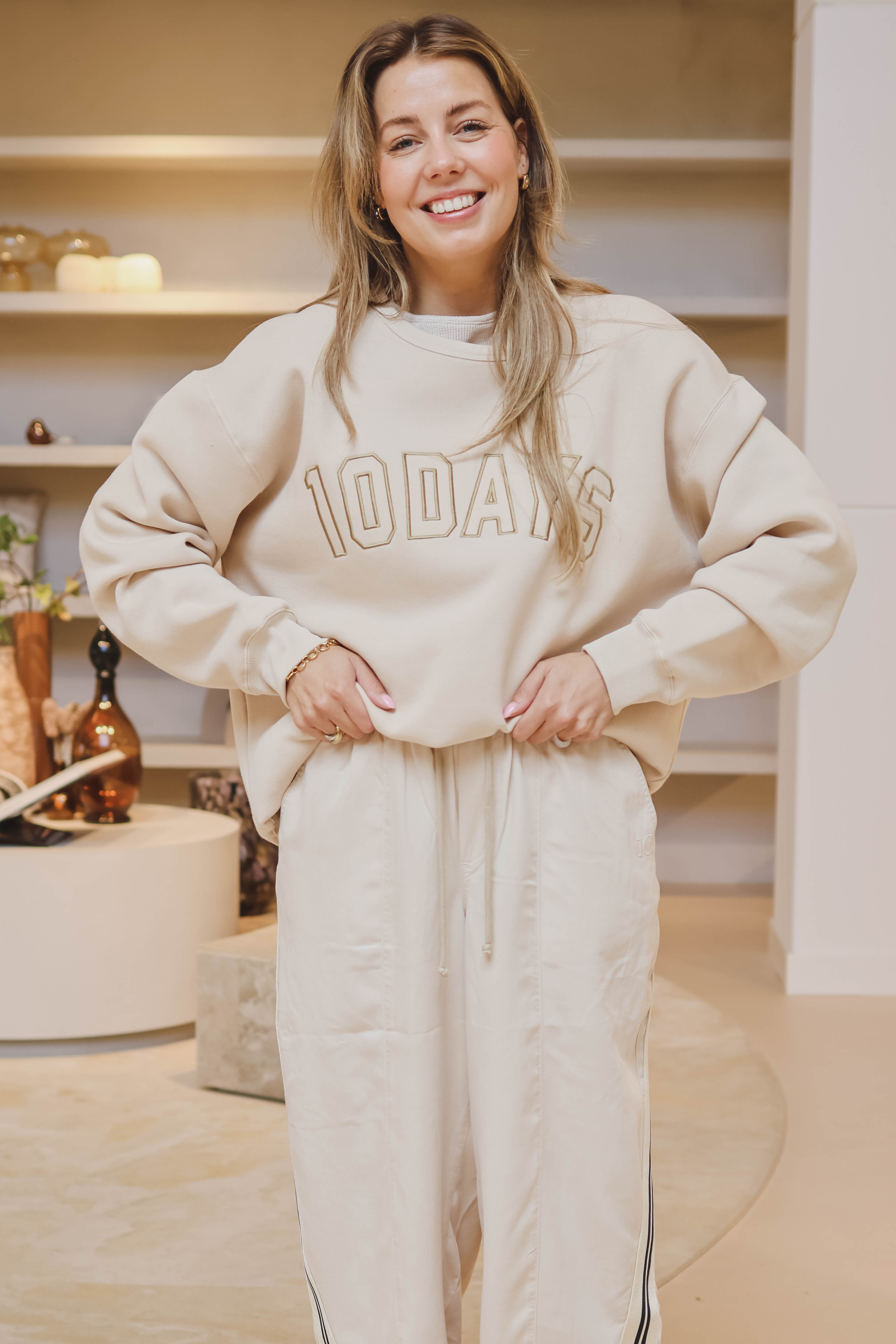 10 Days Dames Trui Beige 1