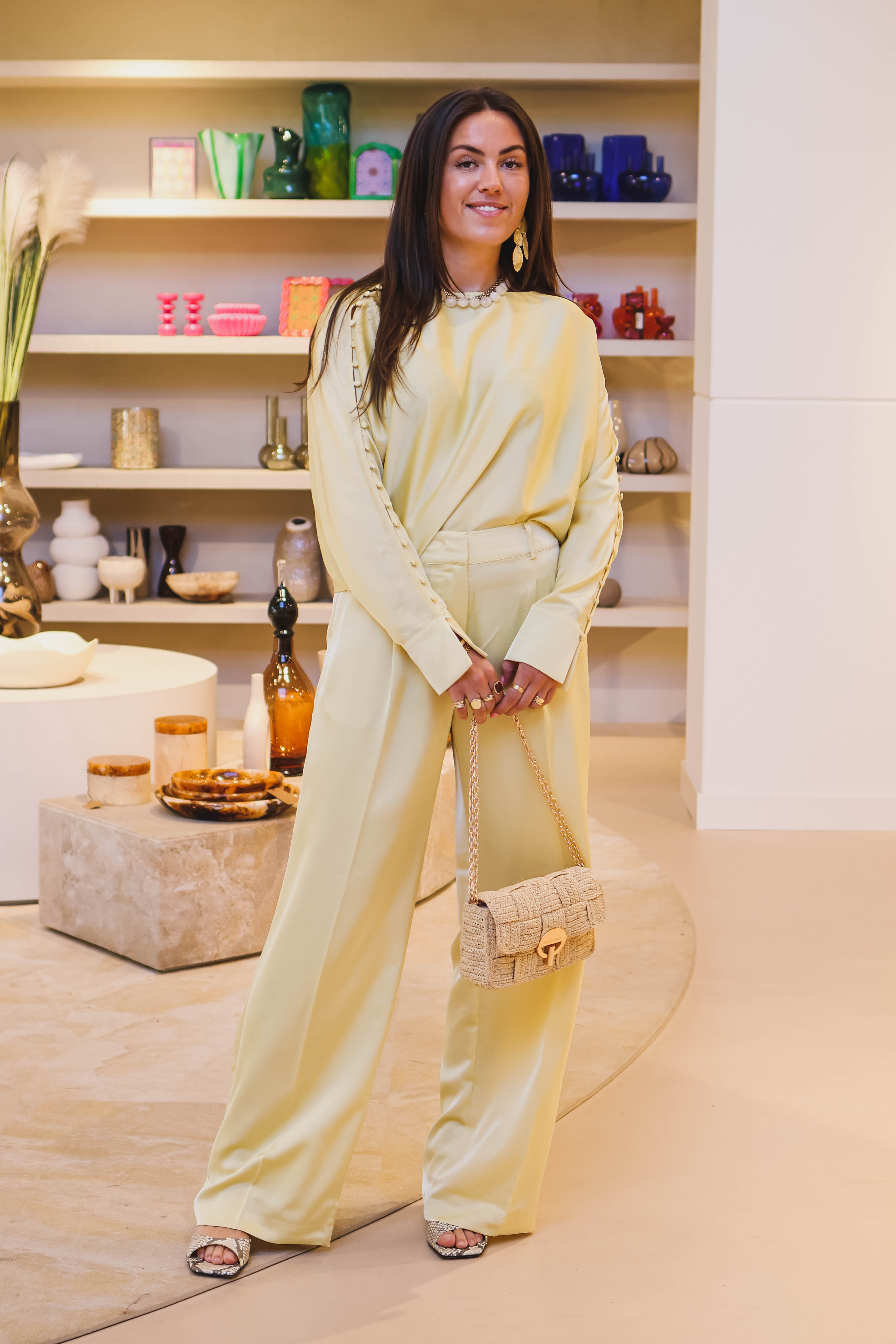 Dante6 Dames Blouse Geel 2