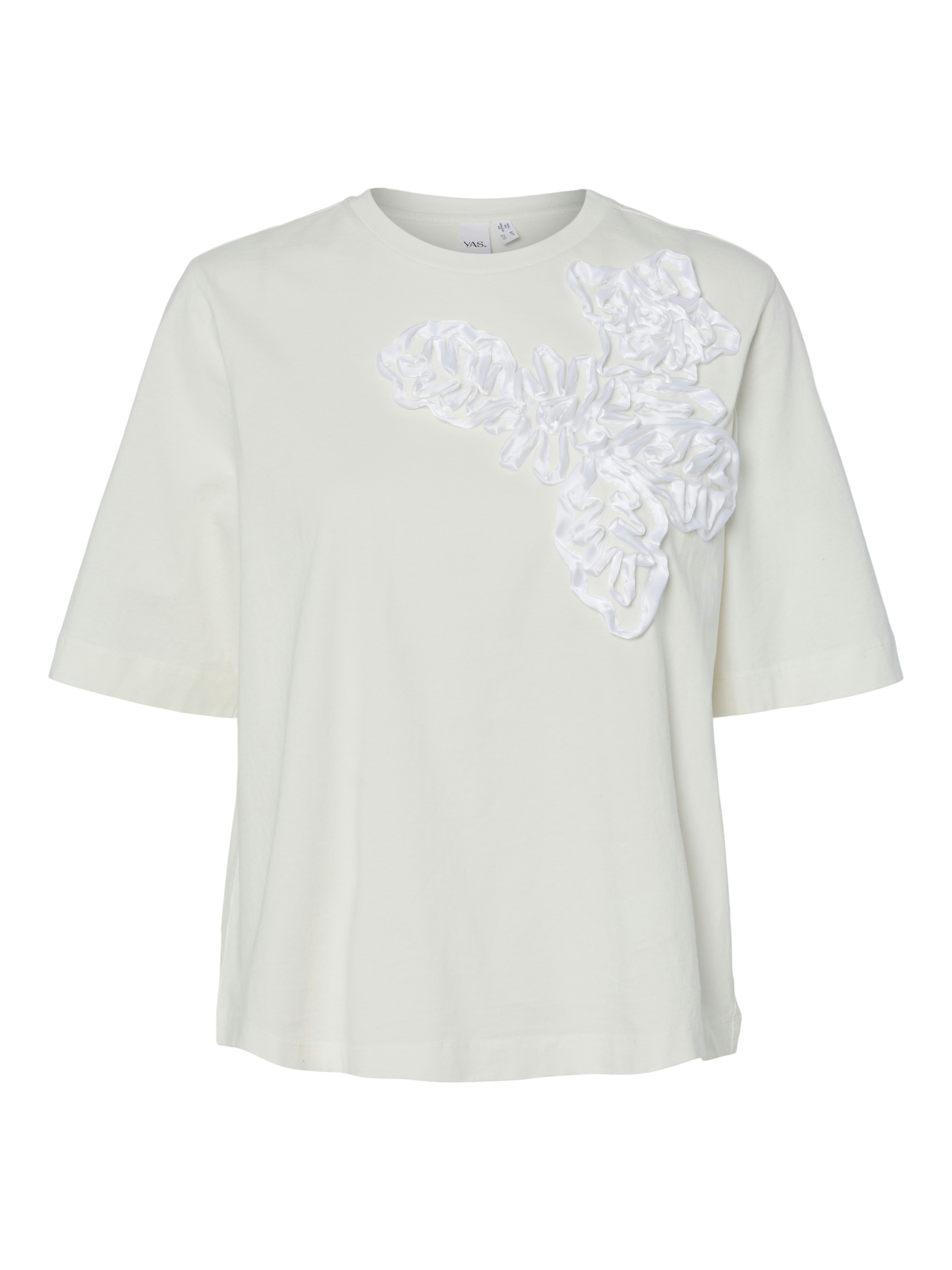 YAS Dames T-shirt Beige 1