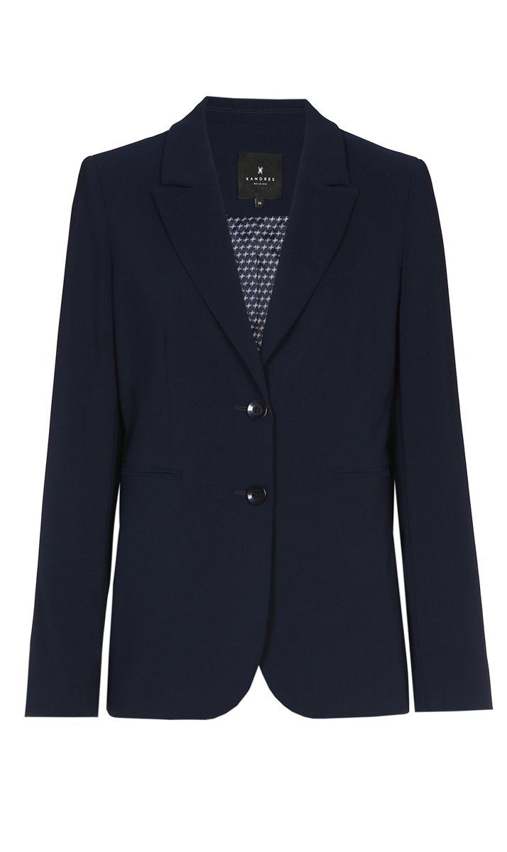Xandres Dames Blazer Blauw 1