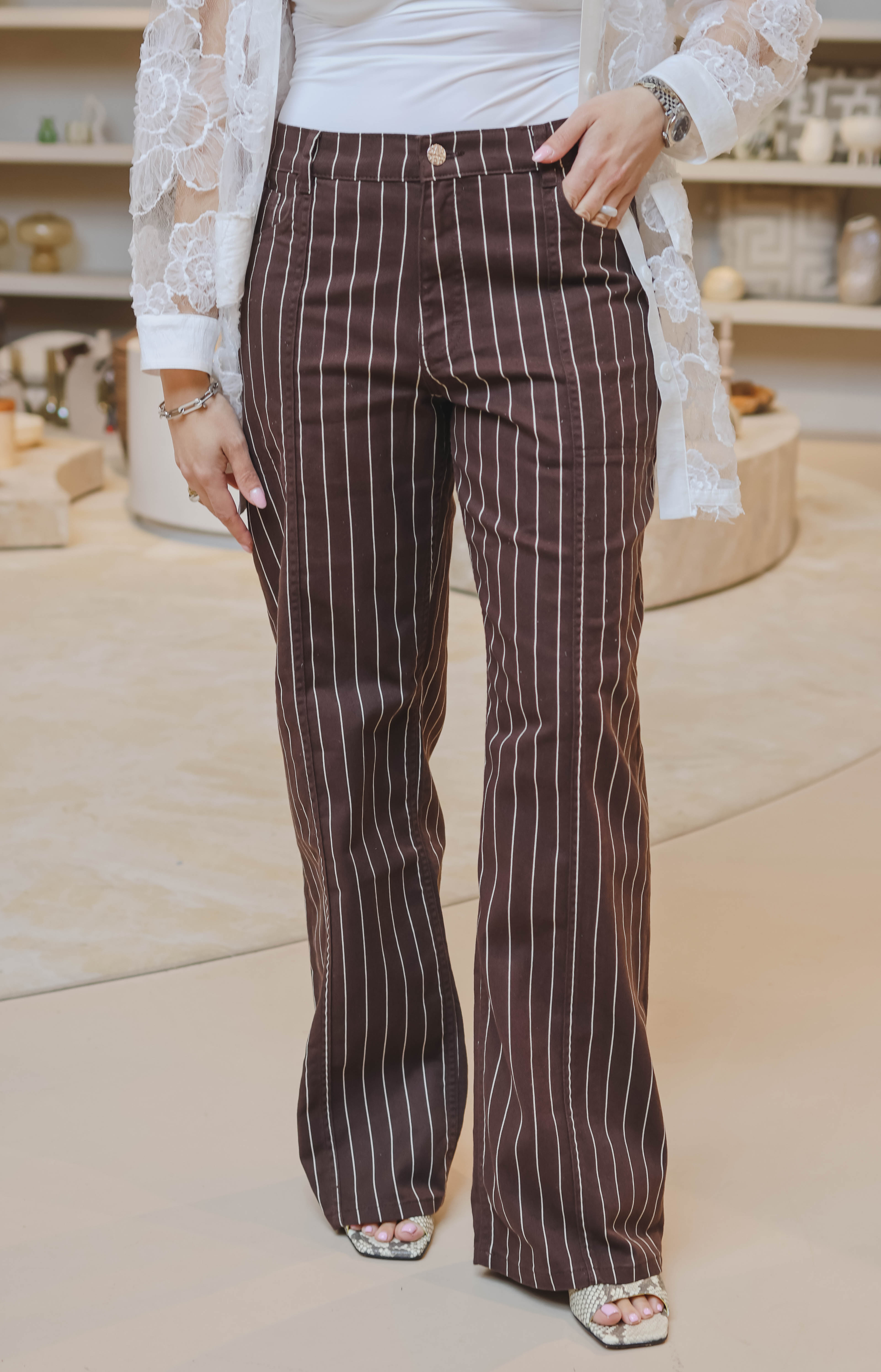 Baum und Pferdgarten Dames Broek Bruin 1