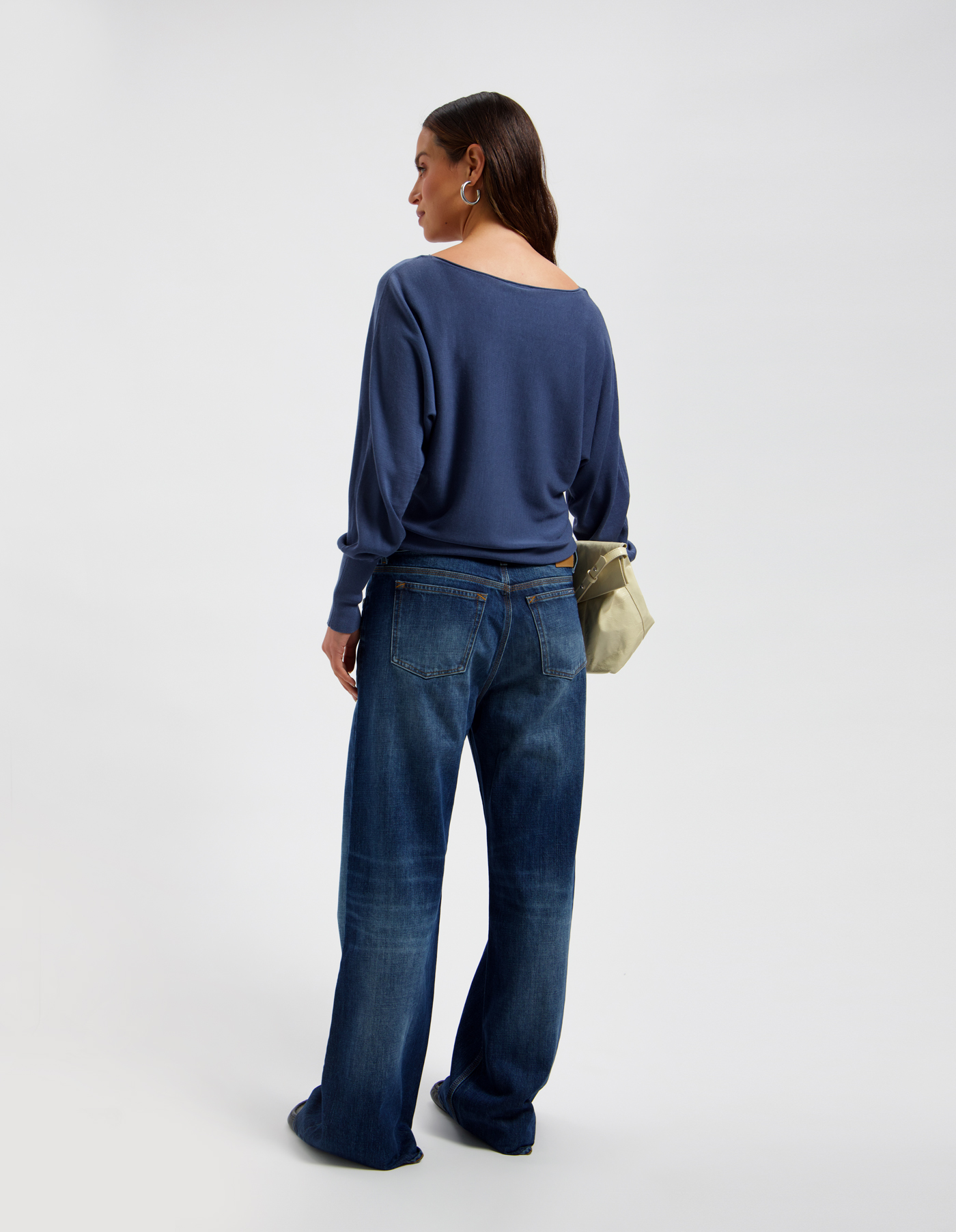 Avec Elan Dames Trui Blauw 2