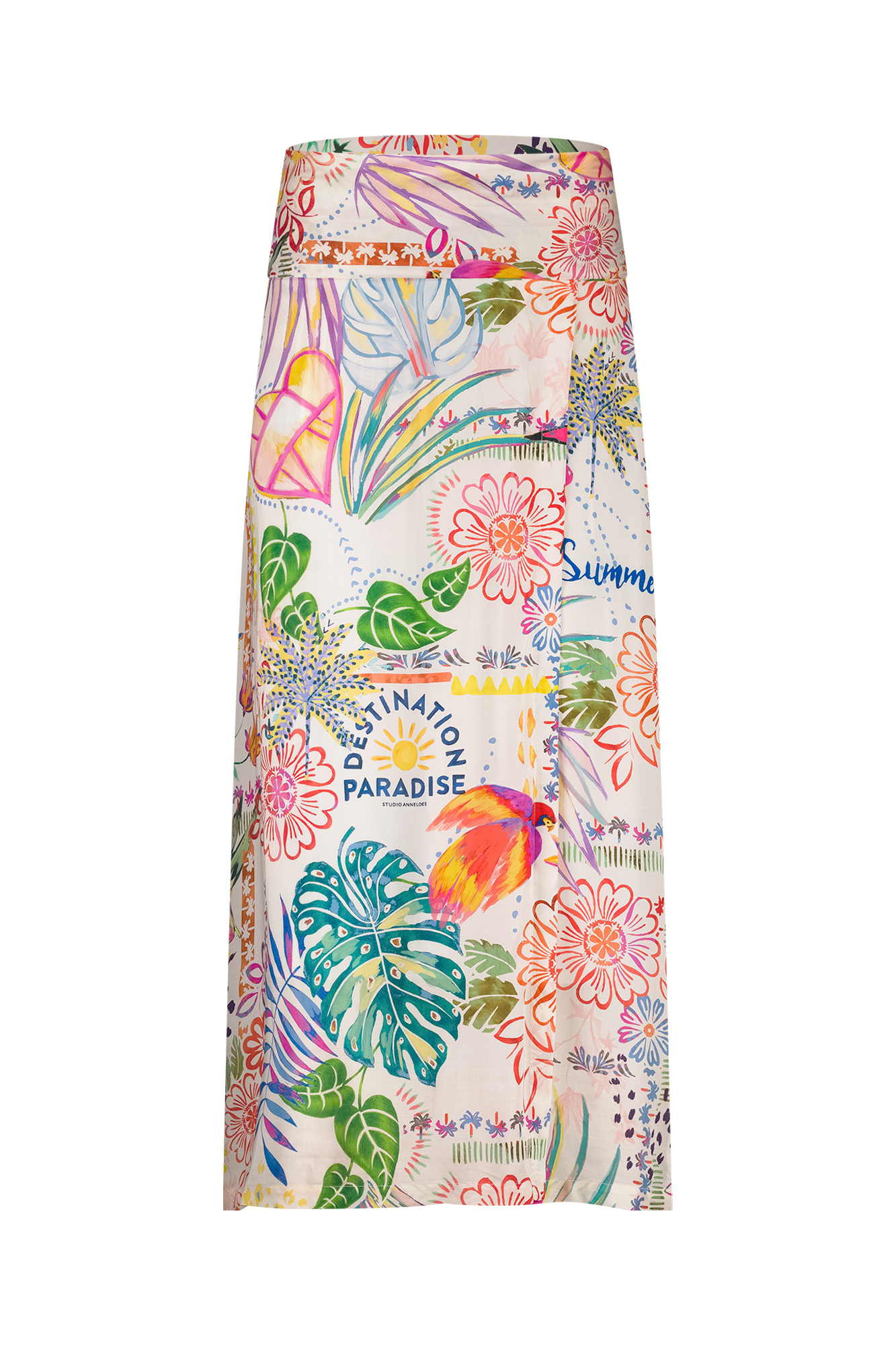 Studio Anneloes Dames Rok Groen 1