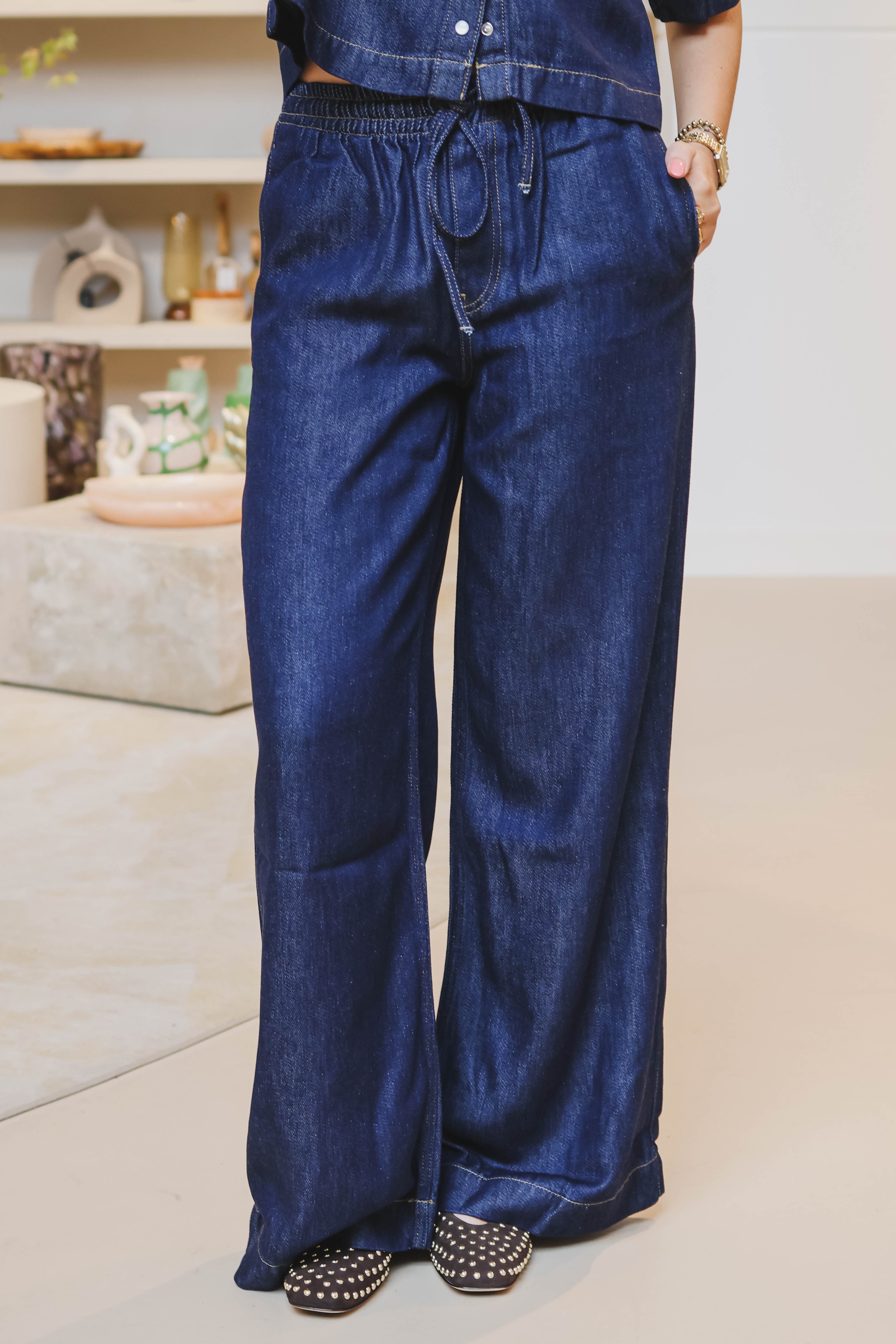 Catwalk Junkie Dames Jeans Blauw 1