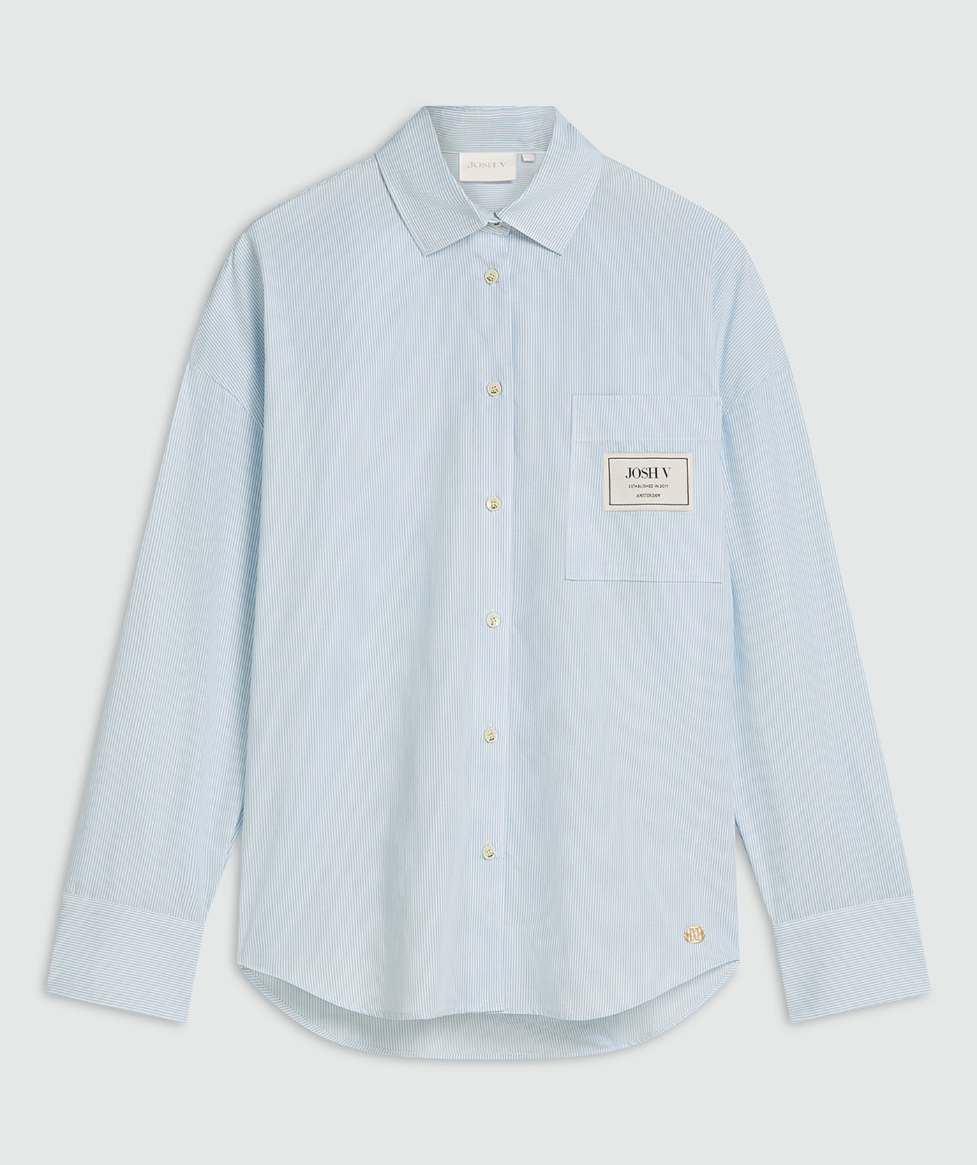 JOSH V Dames Blouse Blauw 1