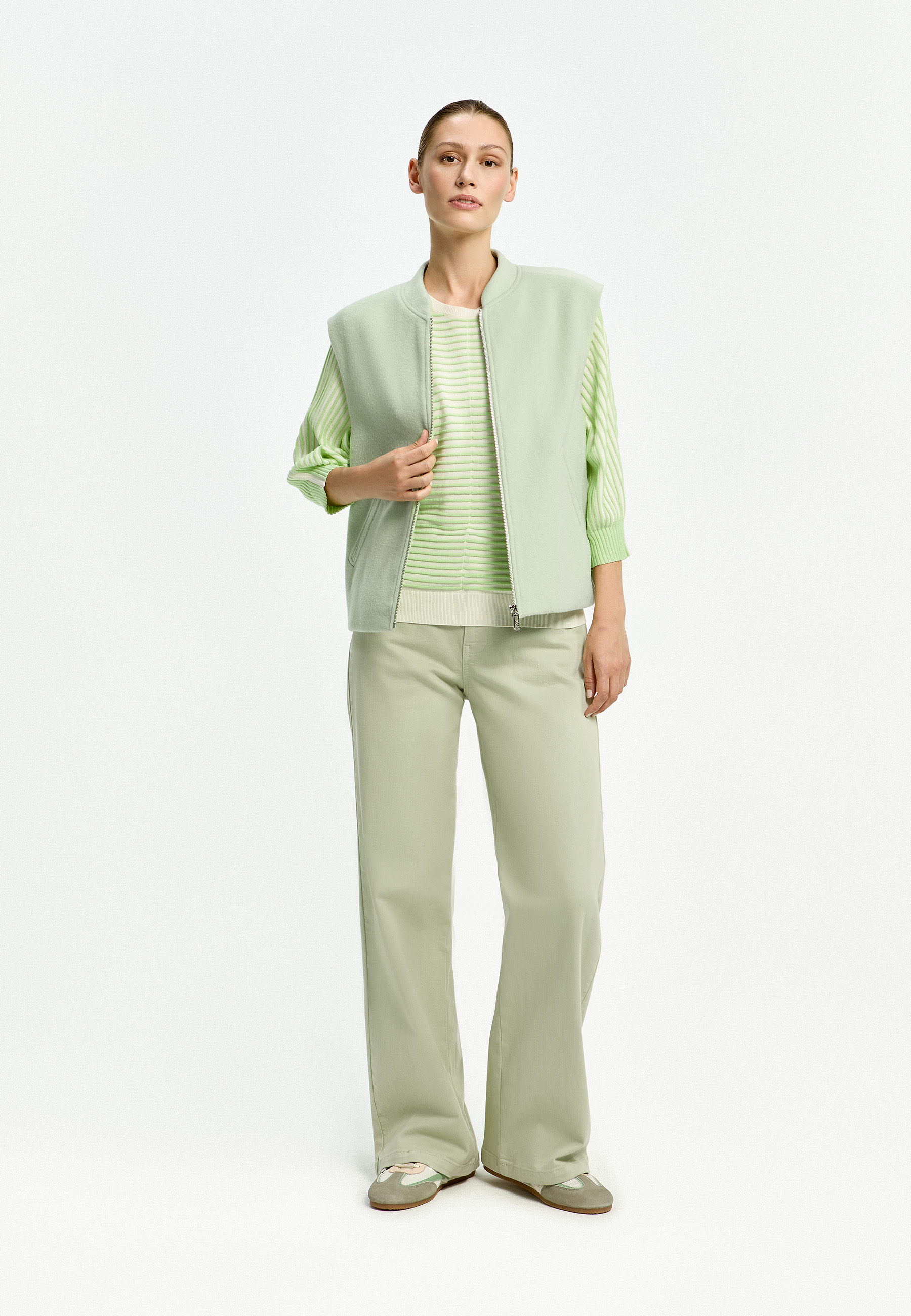 Xandres Dames Trui Groen 4