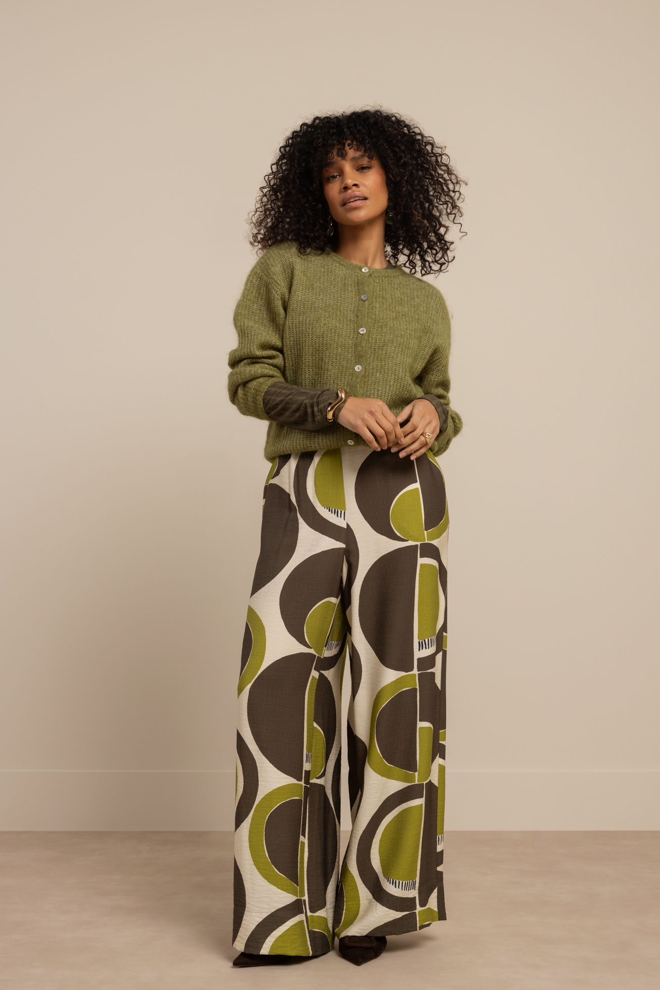 Studio Anneloes Dames Vest Geel 3