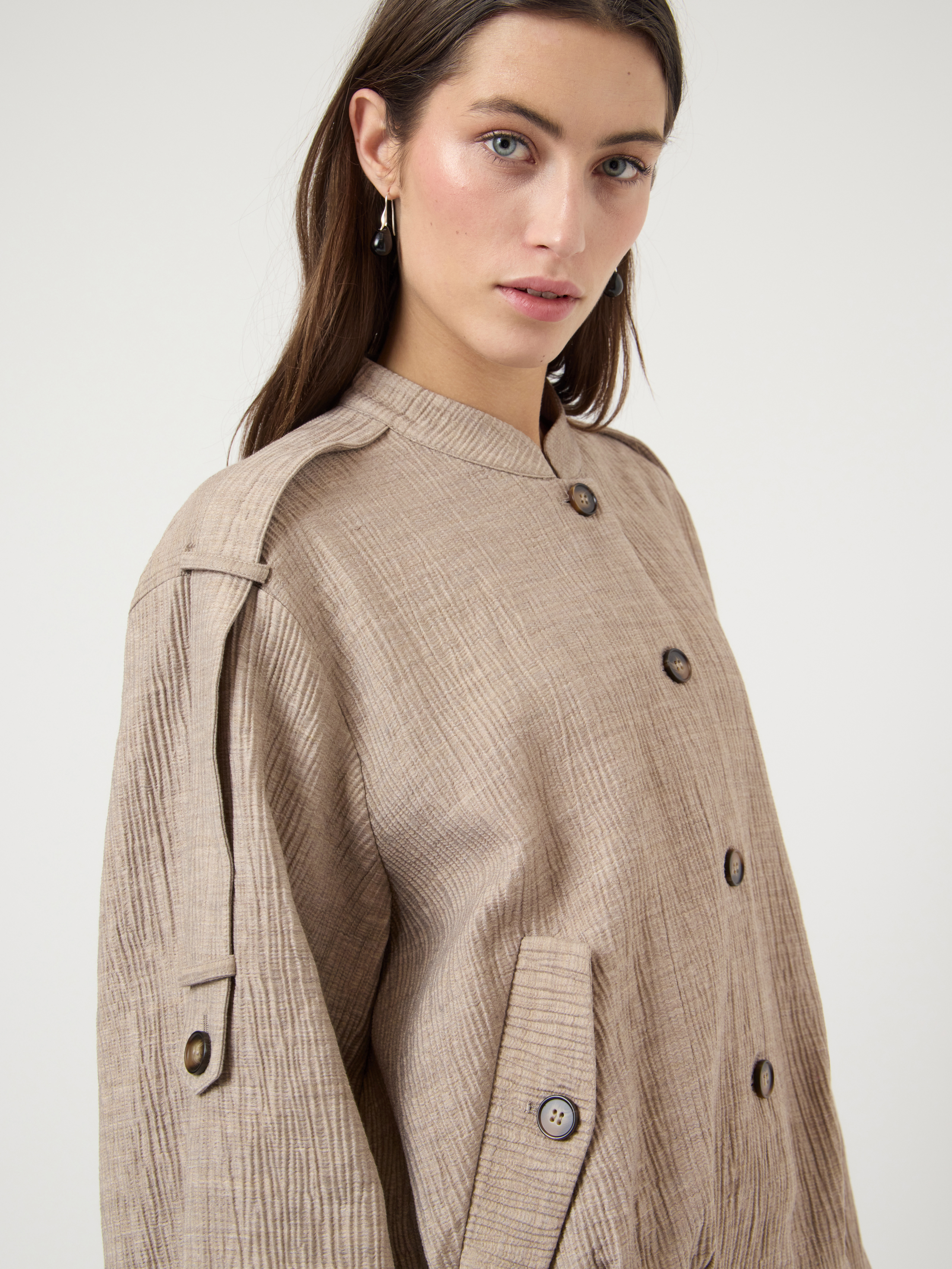 YAS Dames Blazer Bruin 6