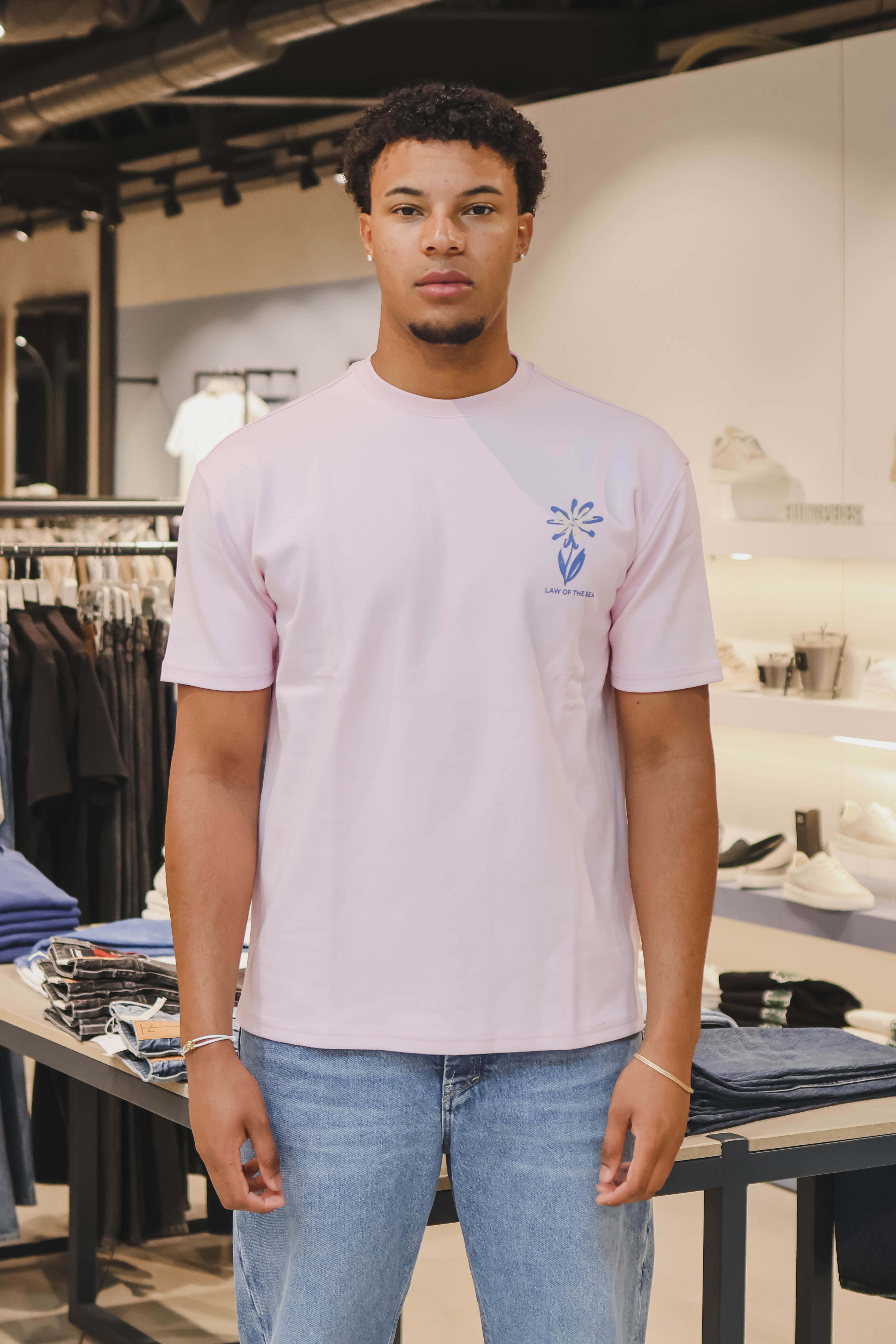 LAW OF THE SEA Heren T-shirt Rood 2