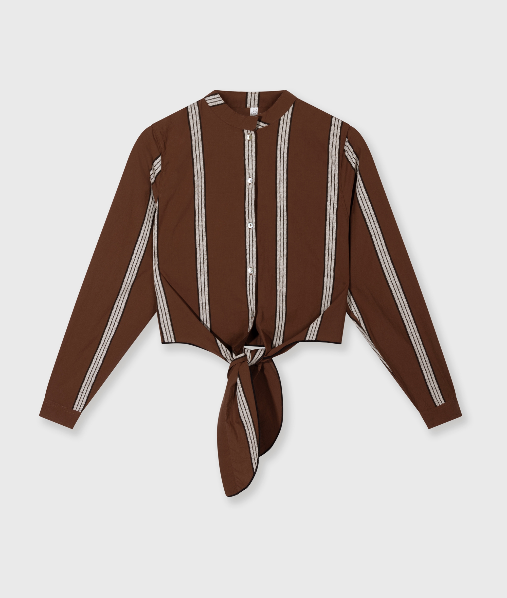 10 Days Dames Blouse Bruin 5
