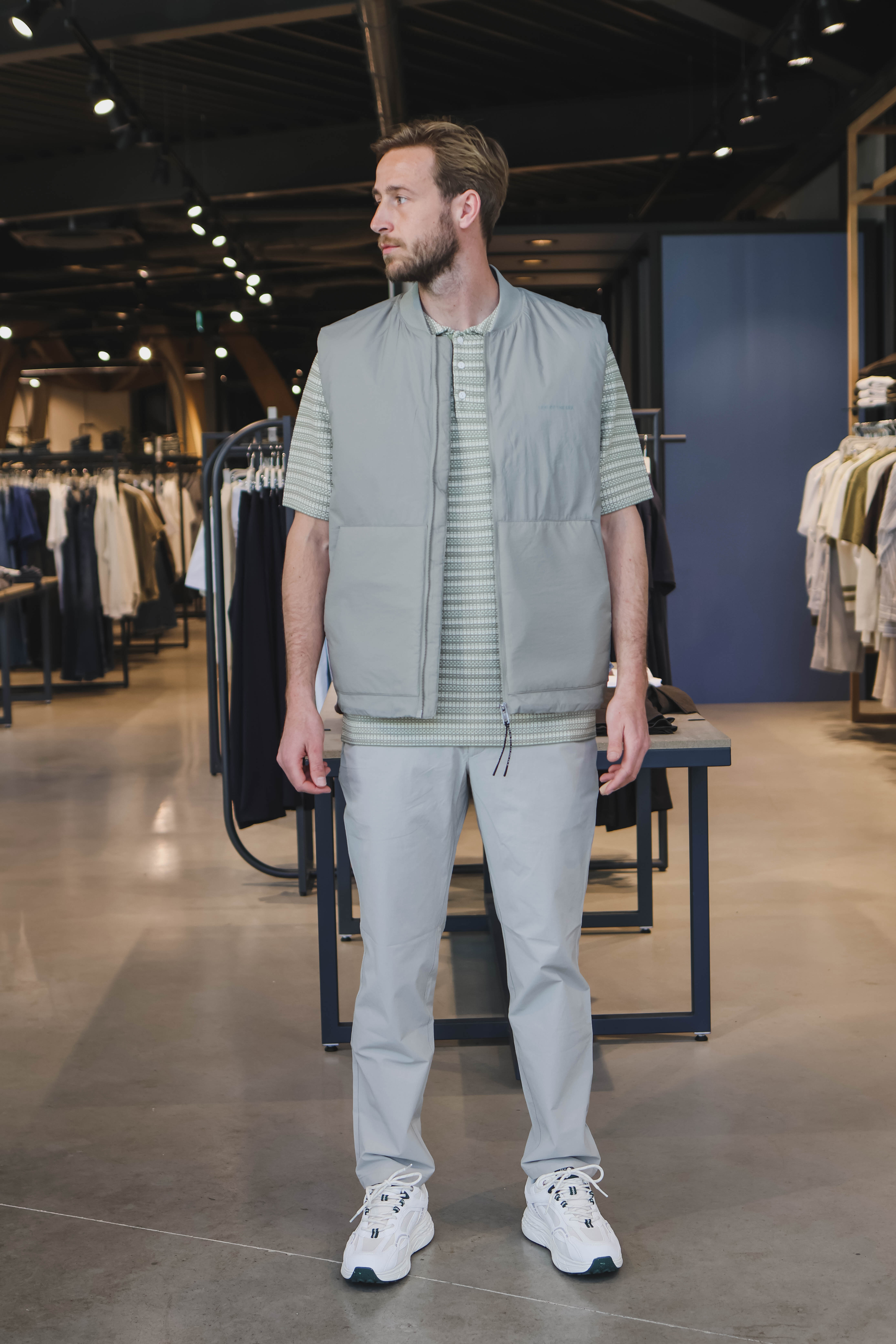 LAW OF THE SEA Heren Bodywarmer Groen 2