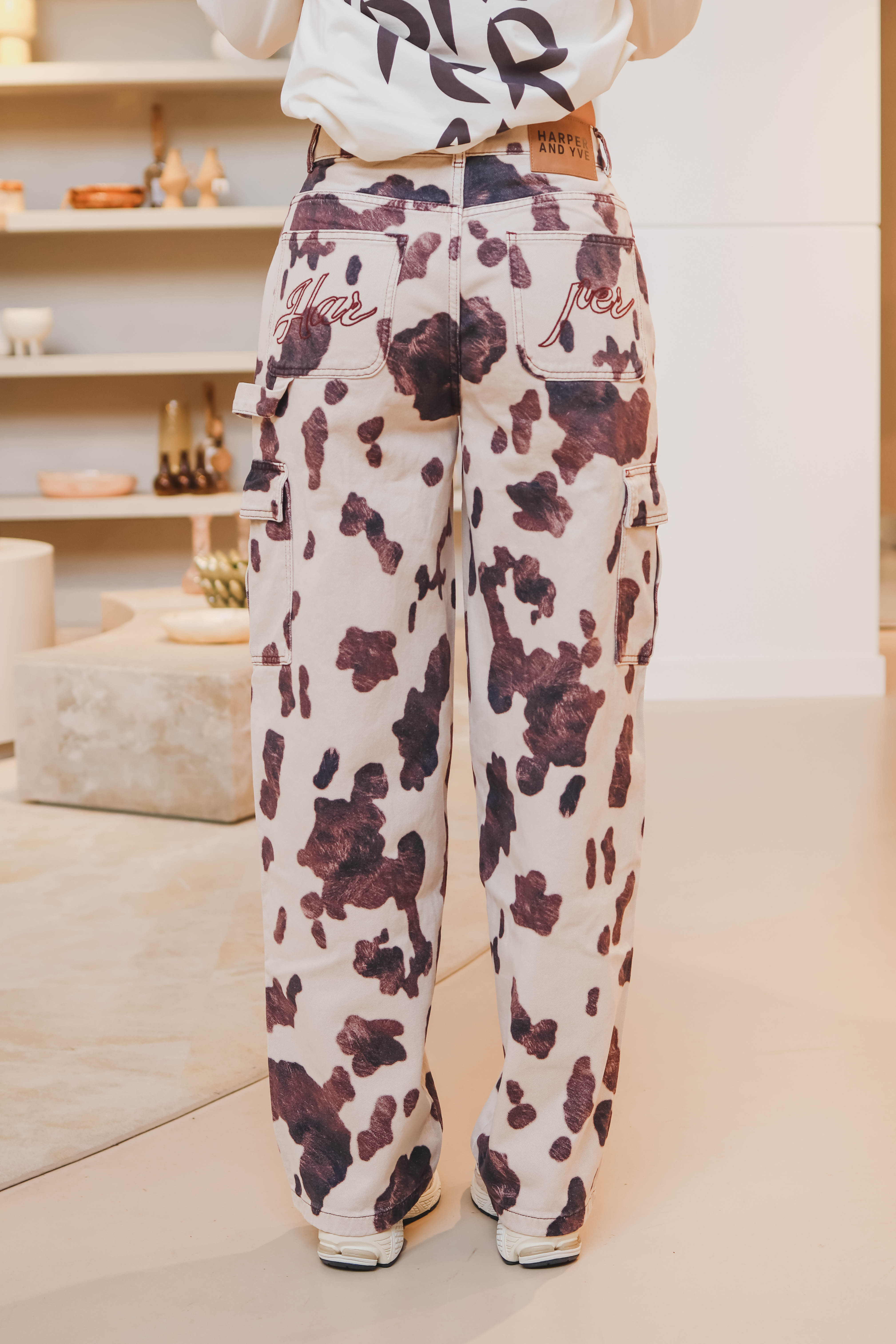 Harper & Yve Dames Jeans Groen 2