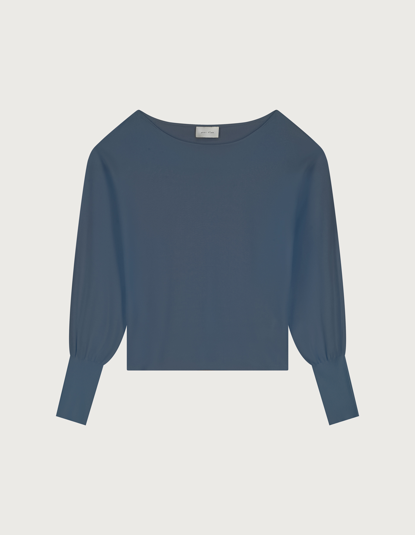Avec Elan Dames Trui Blauw 3