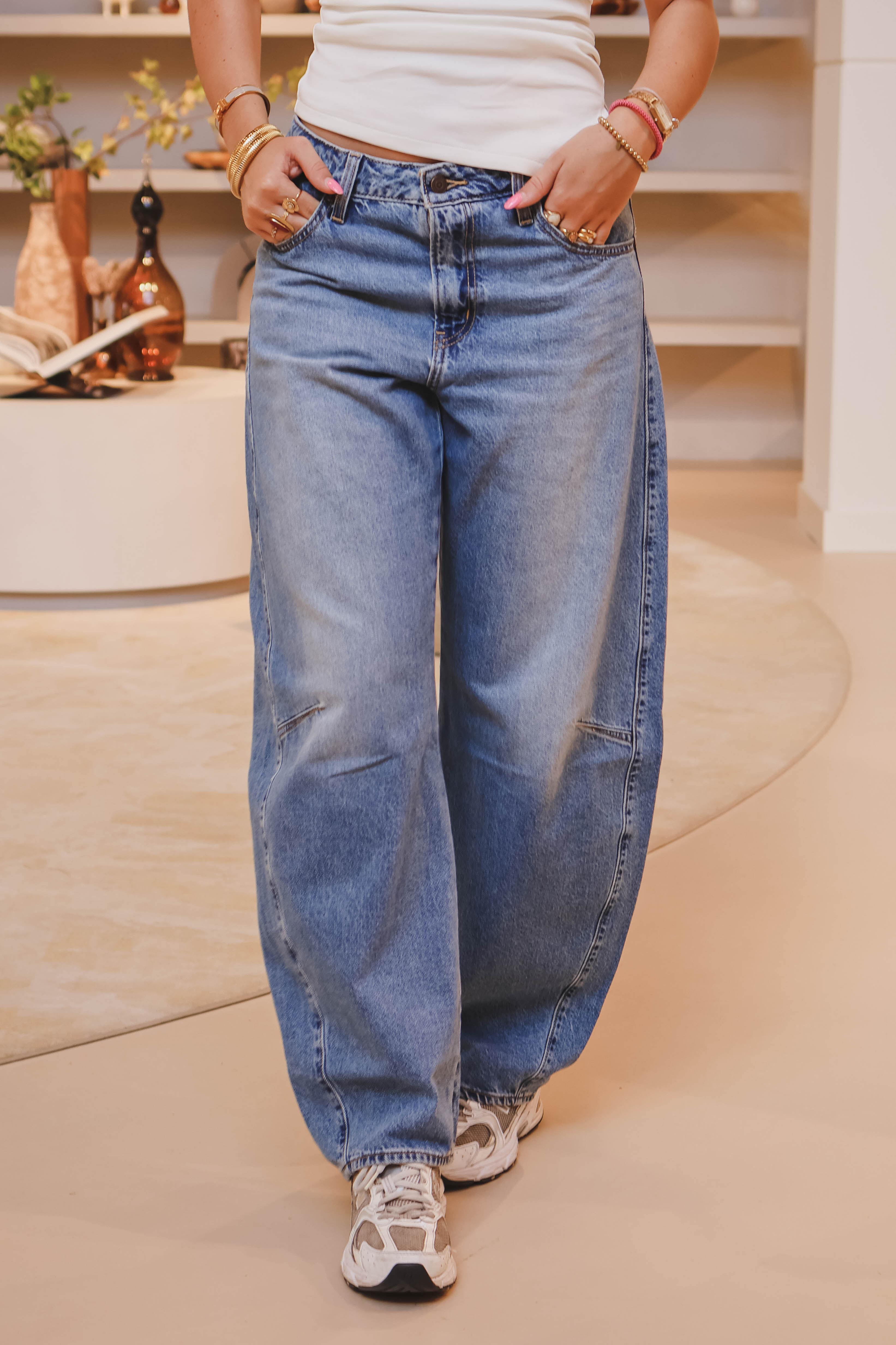 Levi's Dames Jeans Blauw 1