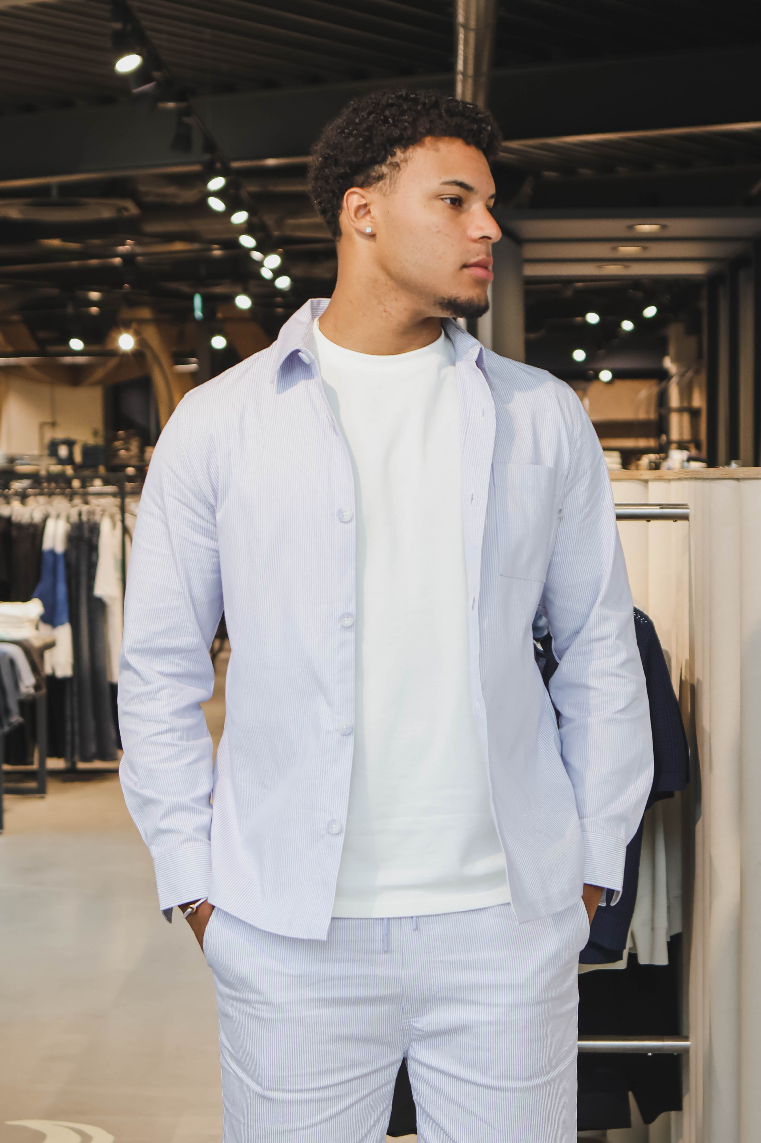 LAW OF THE SEA Heren Overshirt Rood 1