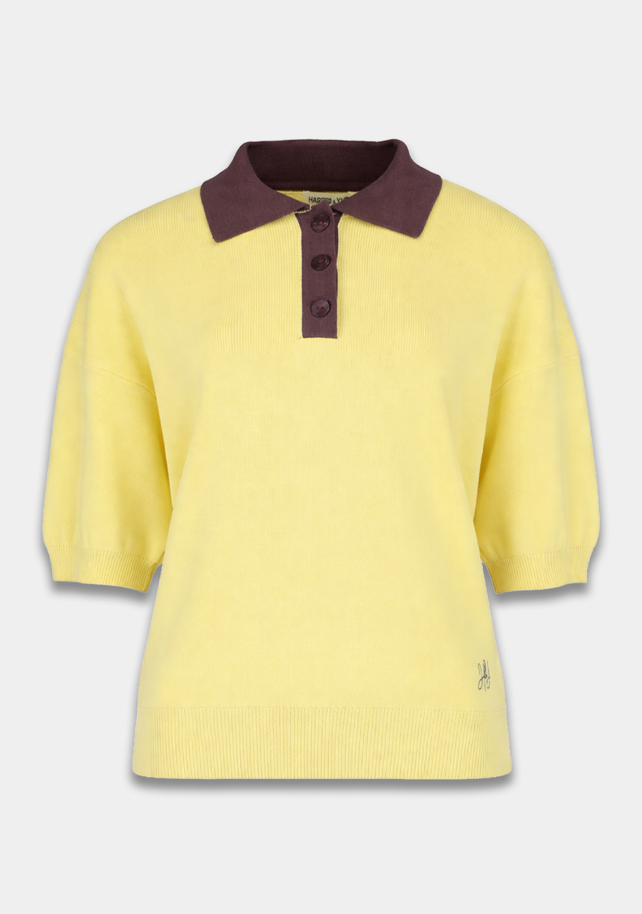 Harper & Yve Dames T-shirt Geel 1