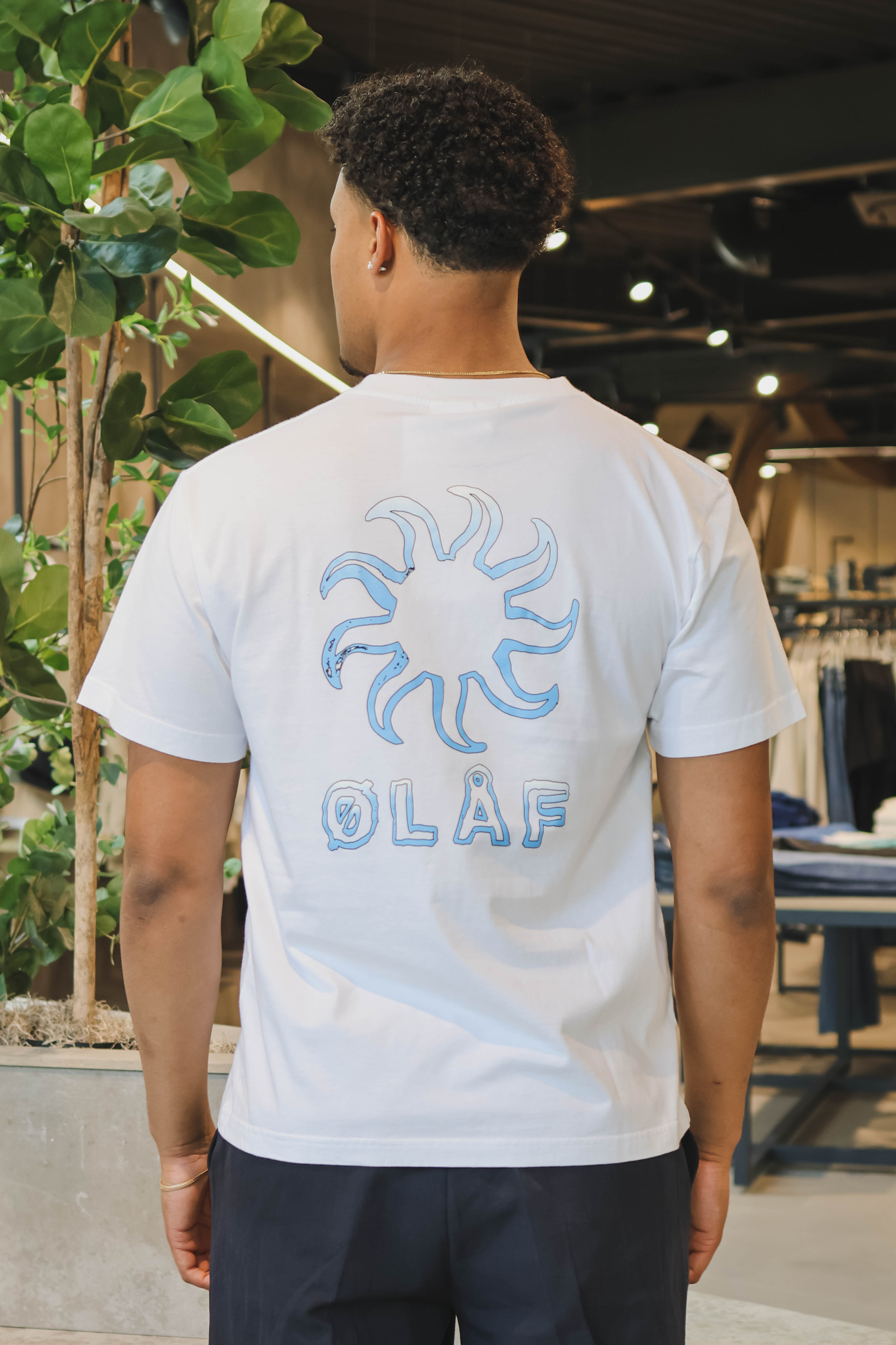 OLAF Heren T-shirt Wit 1
