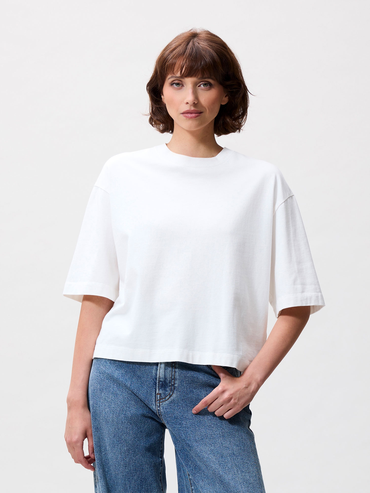 Catwalk Junkie Dames T-shirt Beige 2