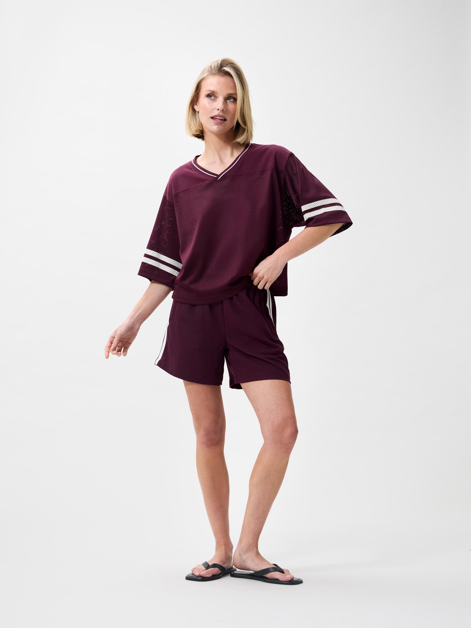 Catwalk Junkie Dames T-shirt Rood 4