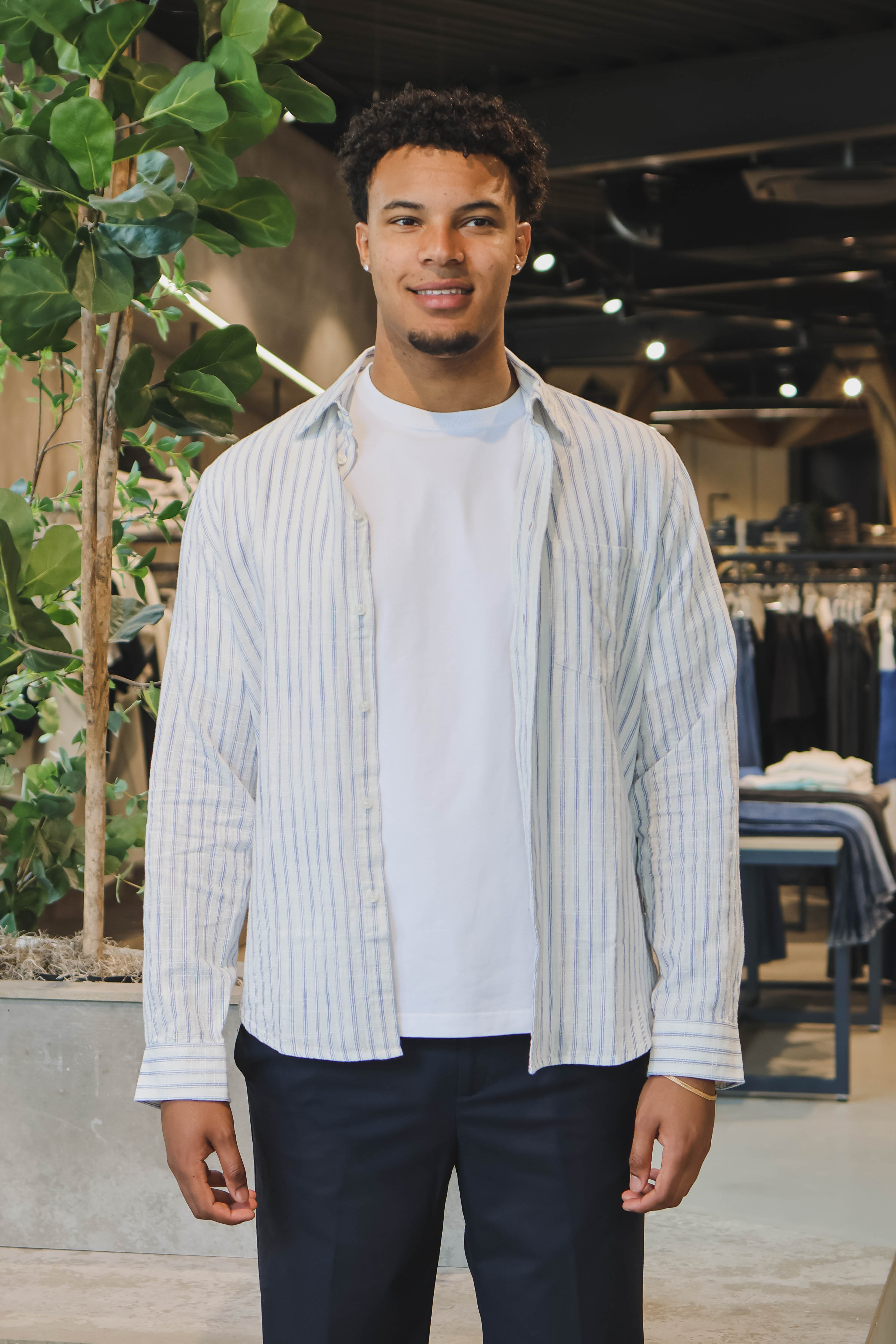 Samsoe&Samsoe Heren Overhemd Blauw 1