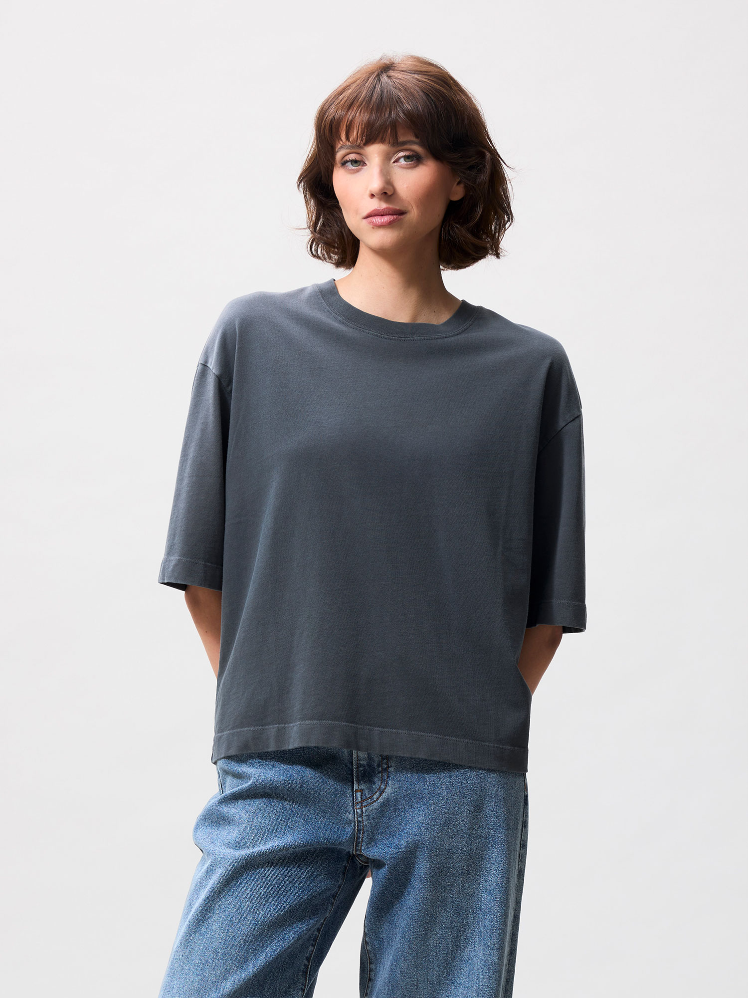 Catwalk Junkie Dames T-shirt Grijs 2